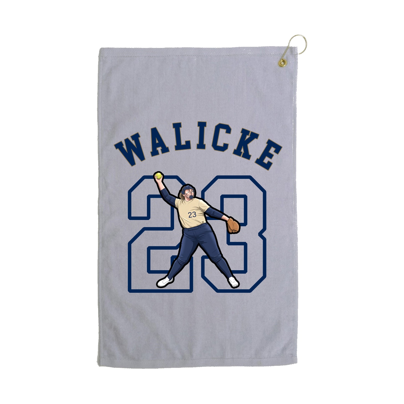 Golf Towel — Shirsey Arch in Grey