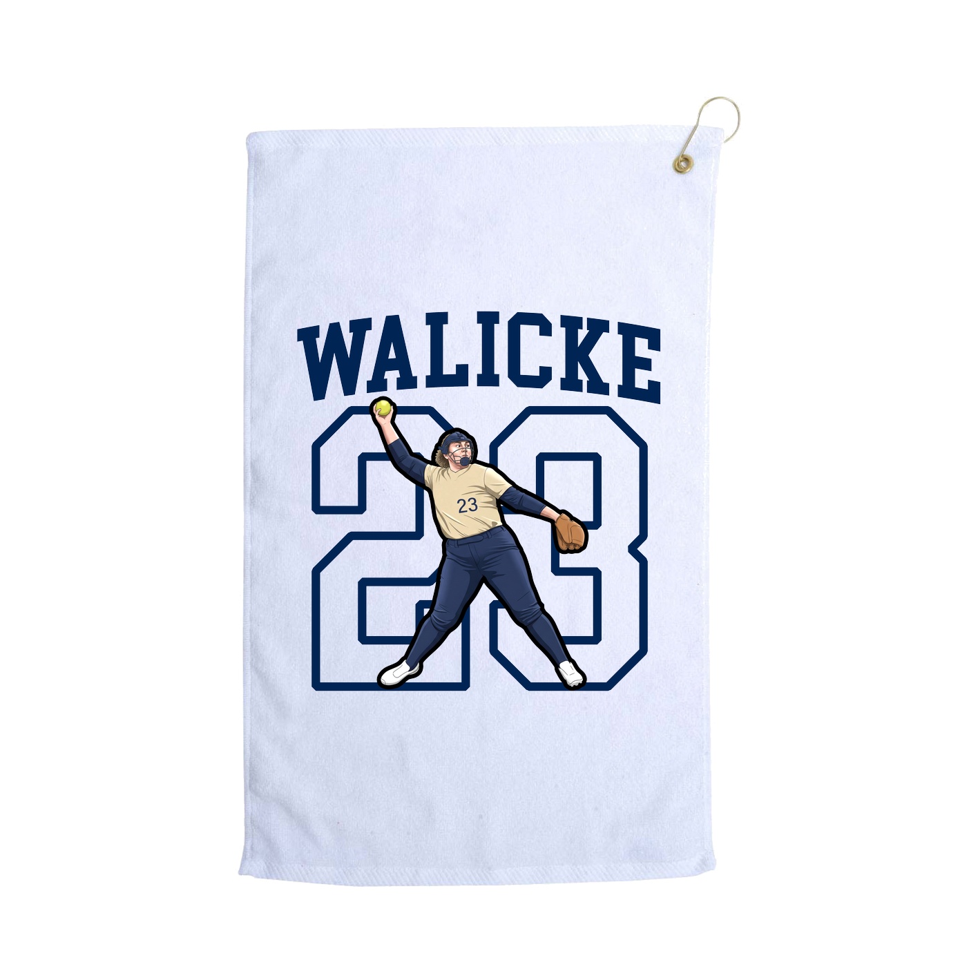 Golf Towel — Shirsey in White