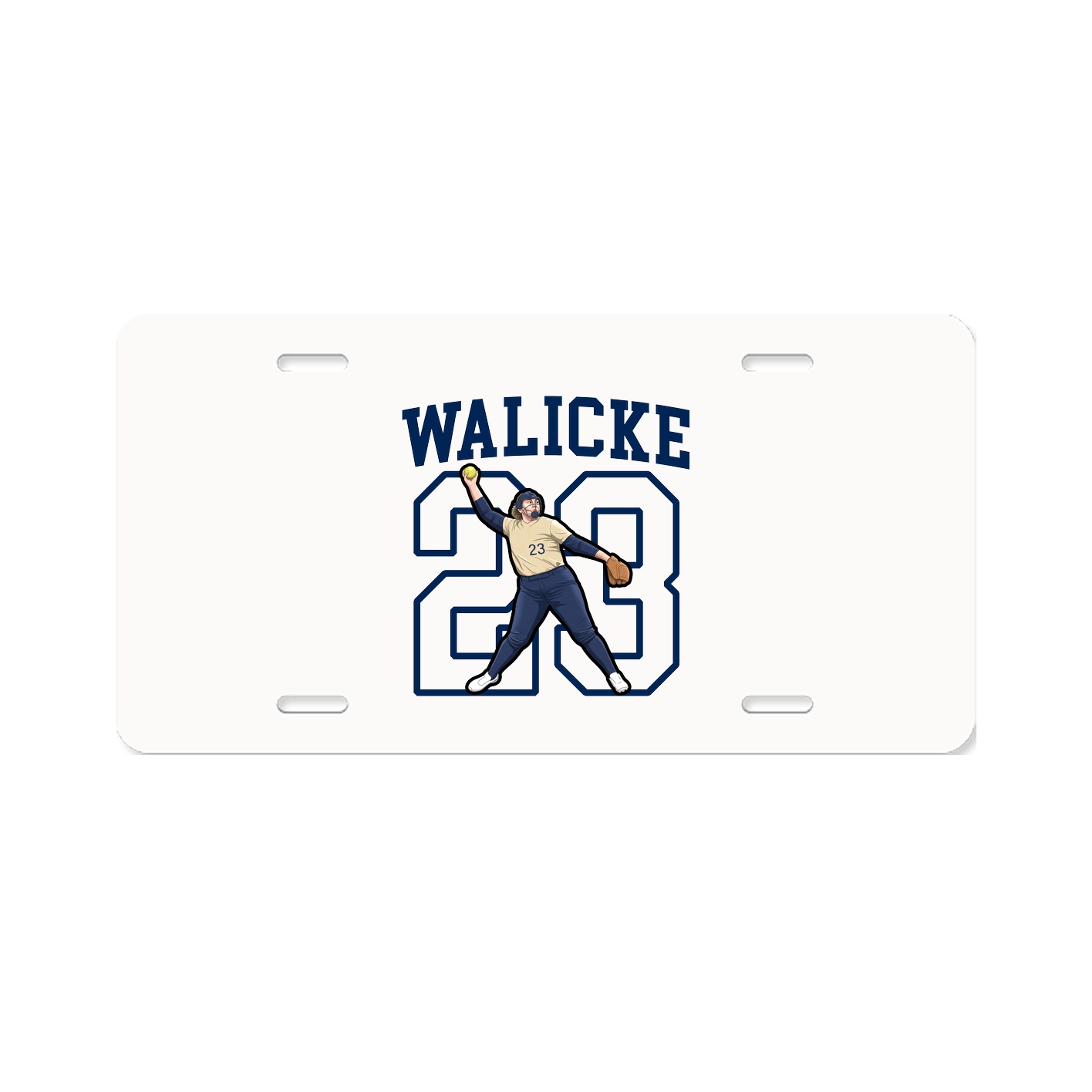 License Plate — Shirsey in Classic