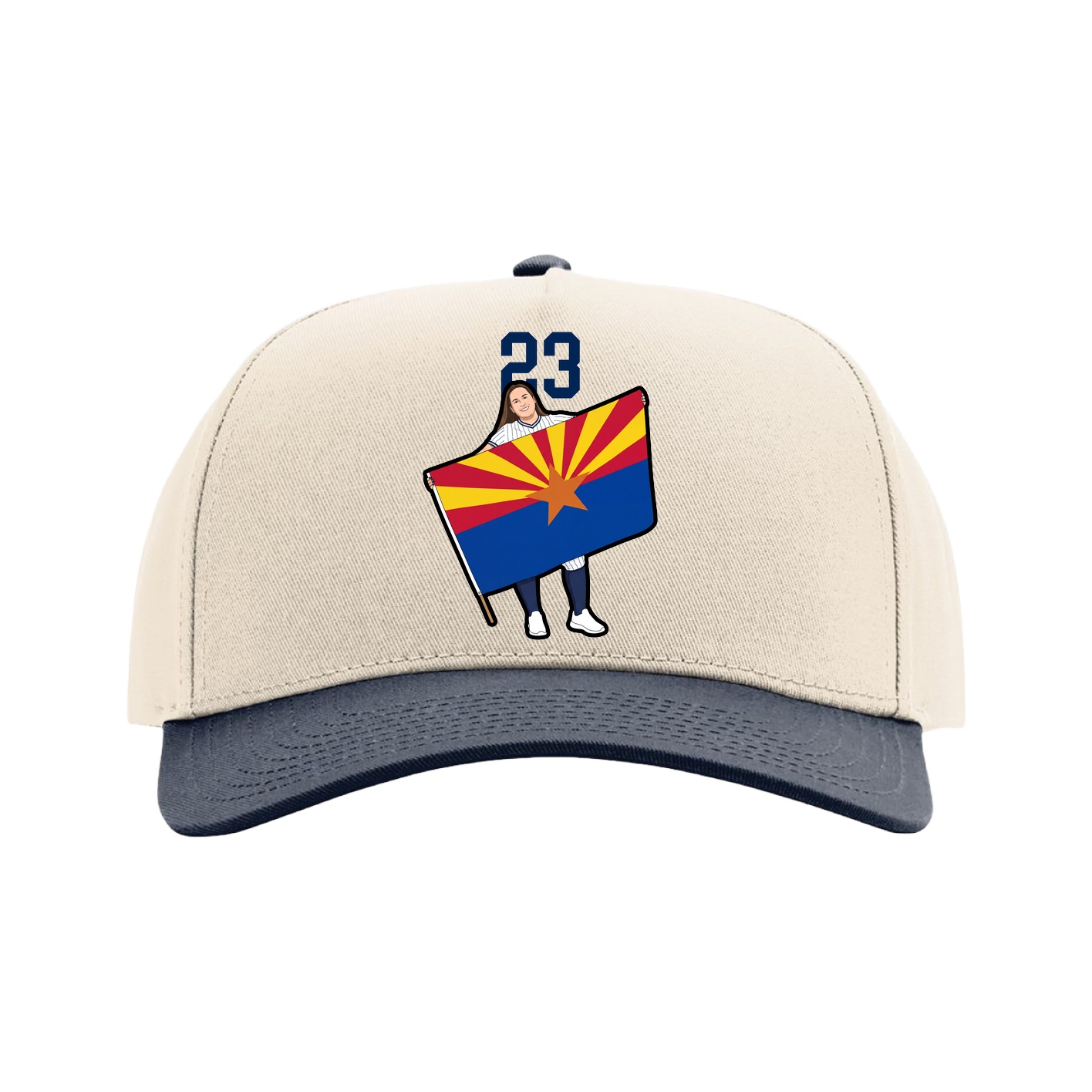 Full Fabric Five-Panel Champ Cap