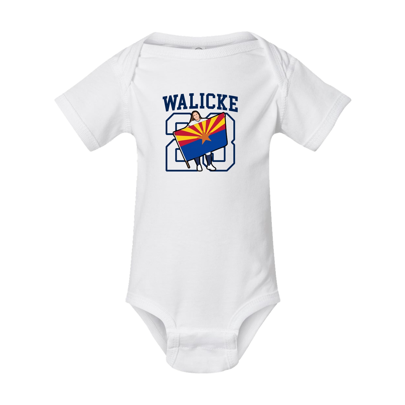 Baby Onesie — Shirsey in White