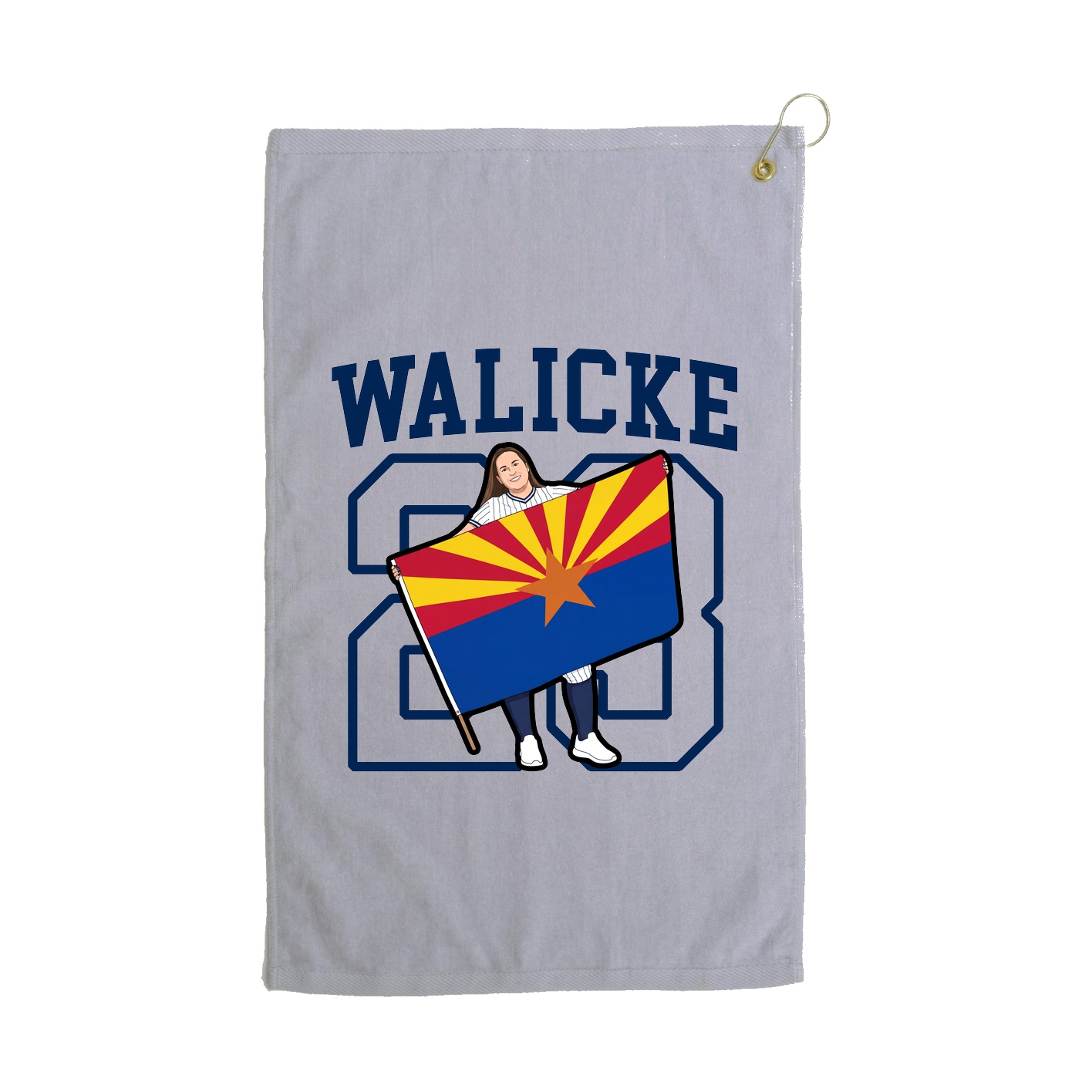 Golf Towel — Shirsey in Grey