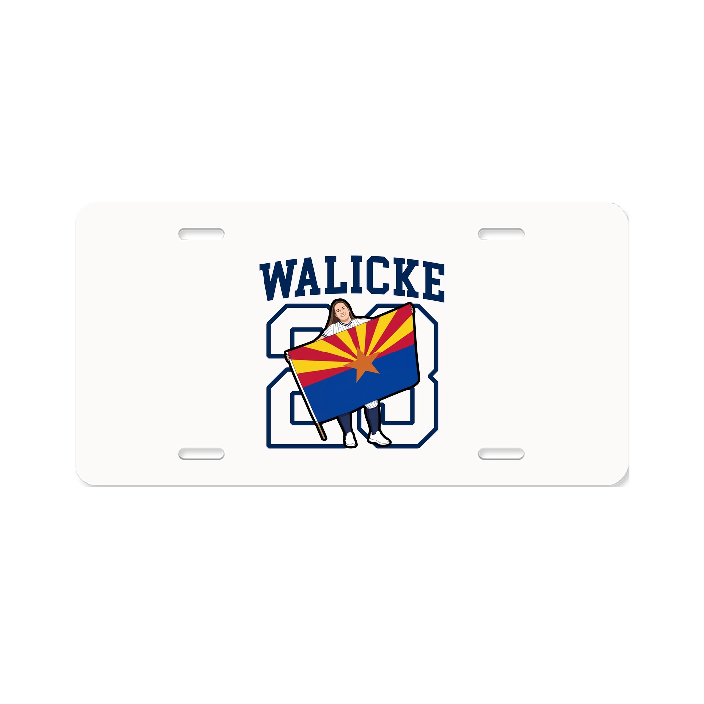 License Plate — Shirsey in Classic
