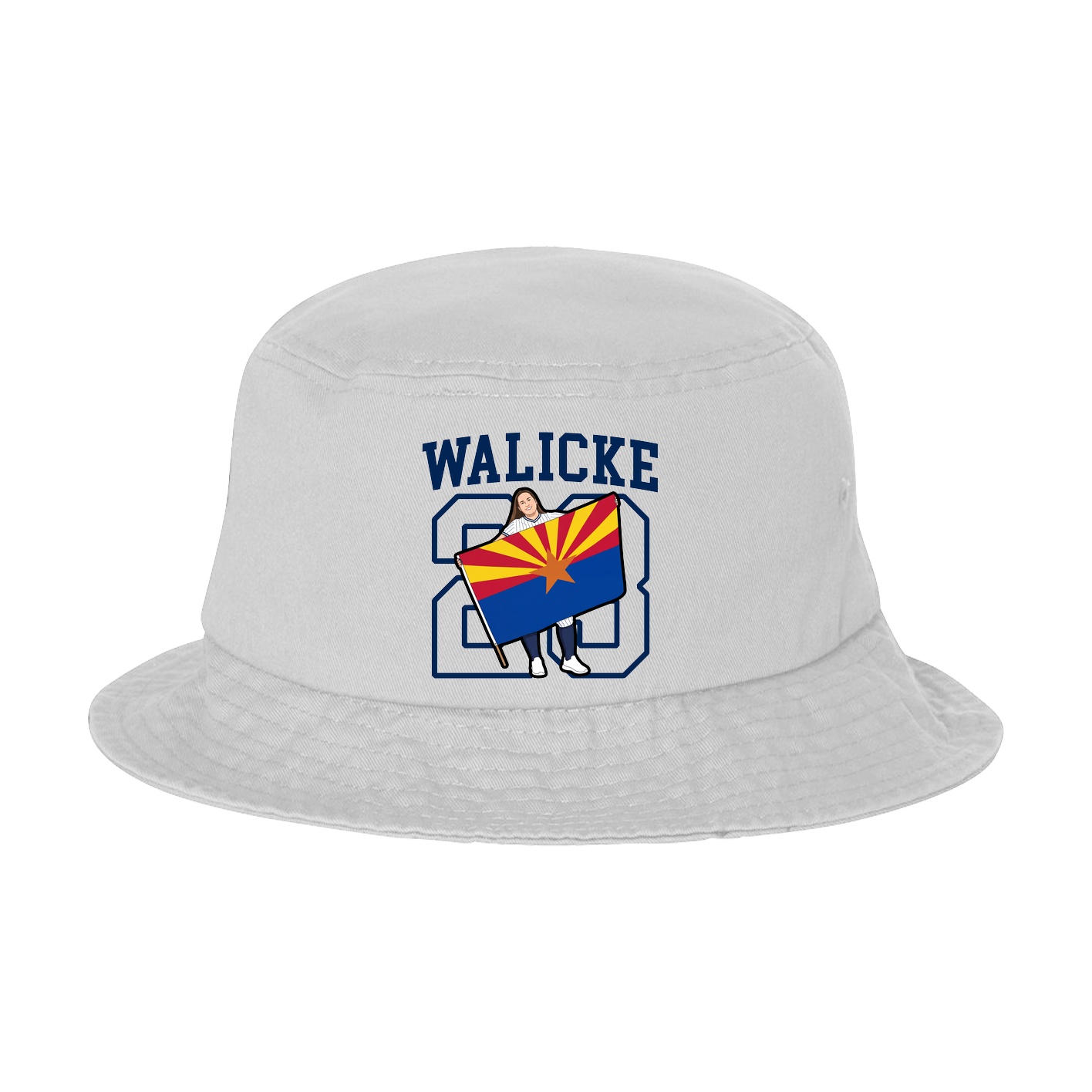 Bucket Cap — Shirsey in White
