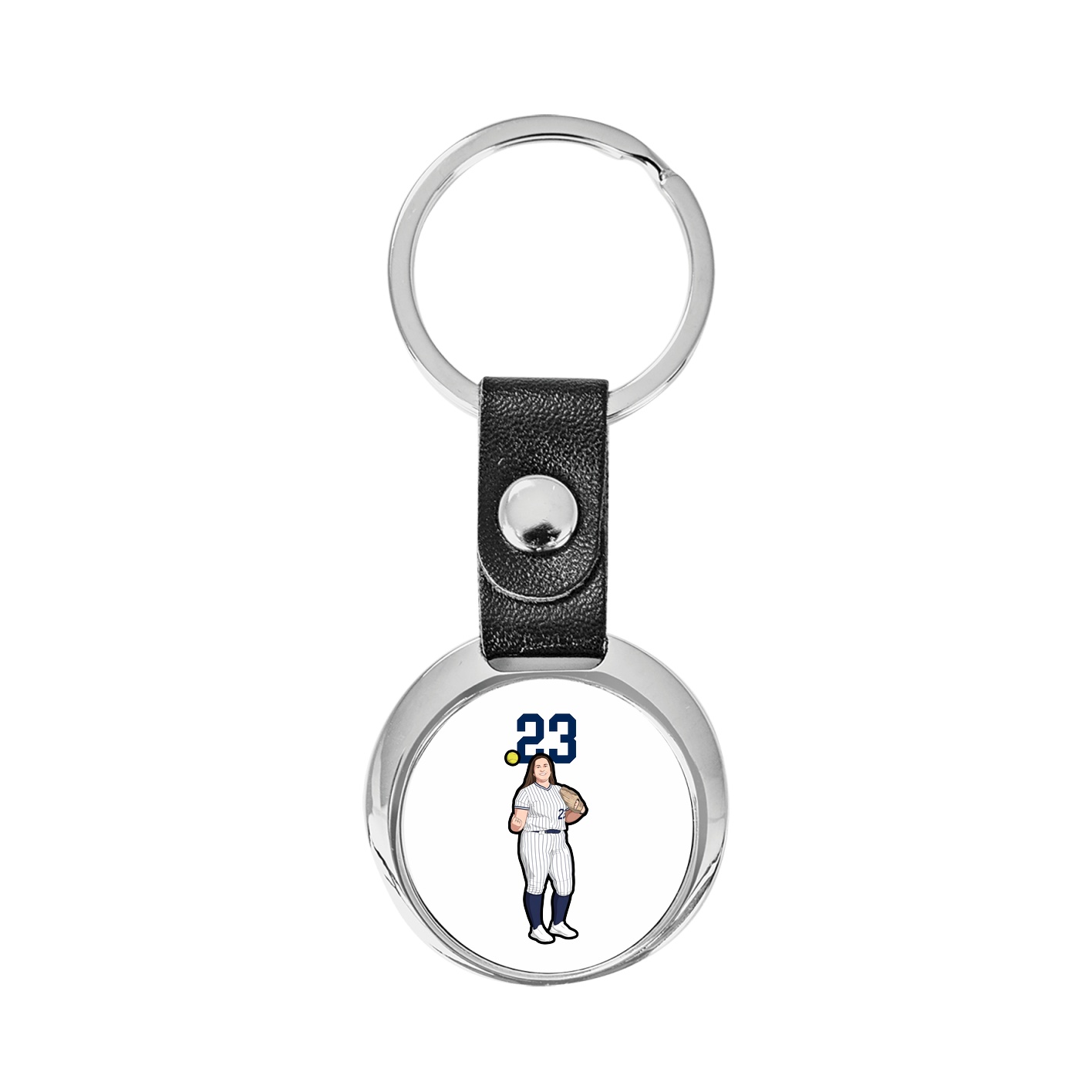 Key Chain — Number Top in Classic