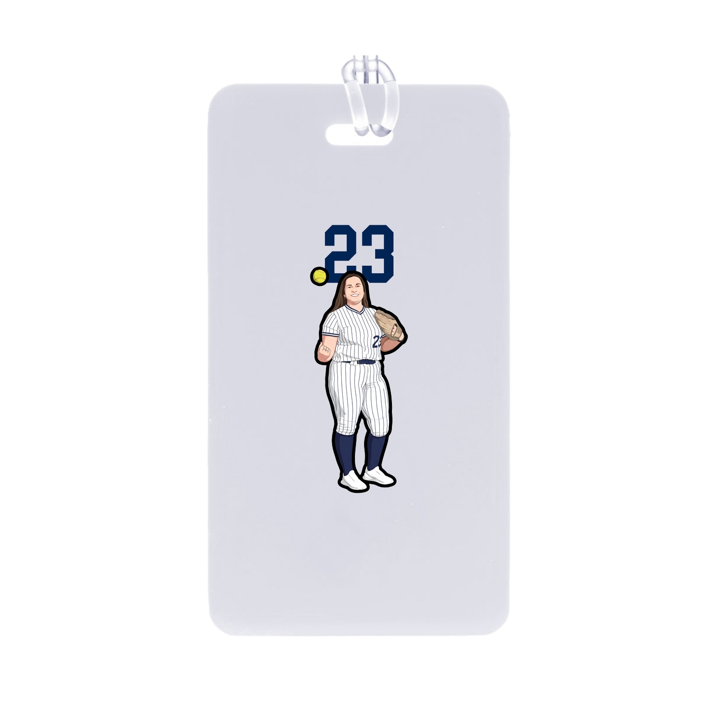 Bag Tag — Number Top in Classic