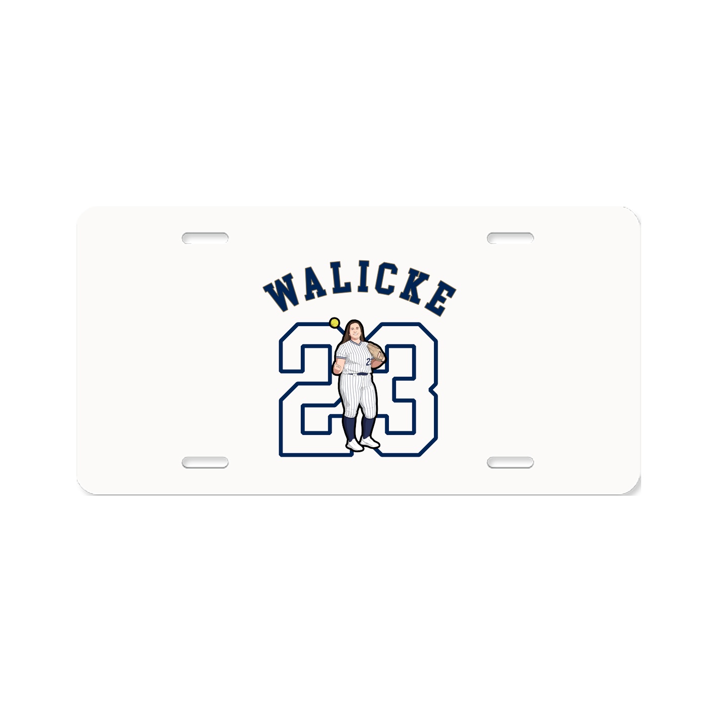 License Plate — Shirsey Arch in Classic