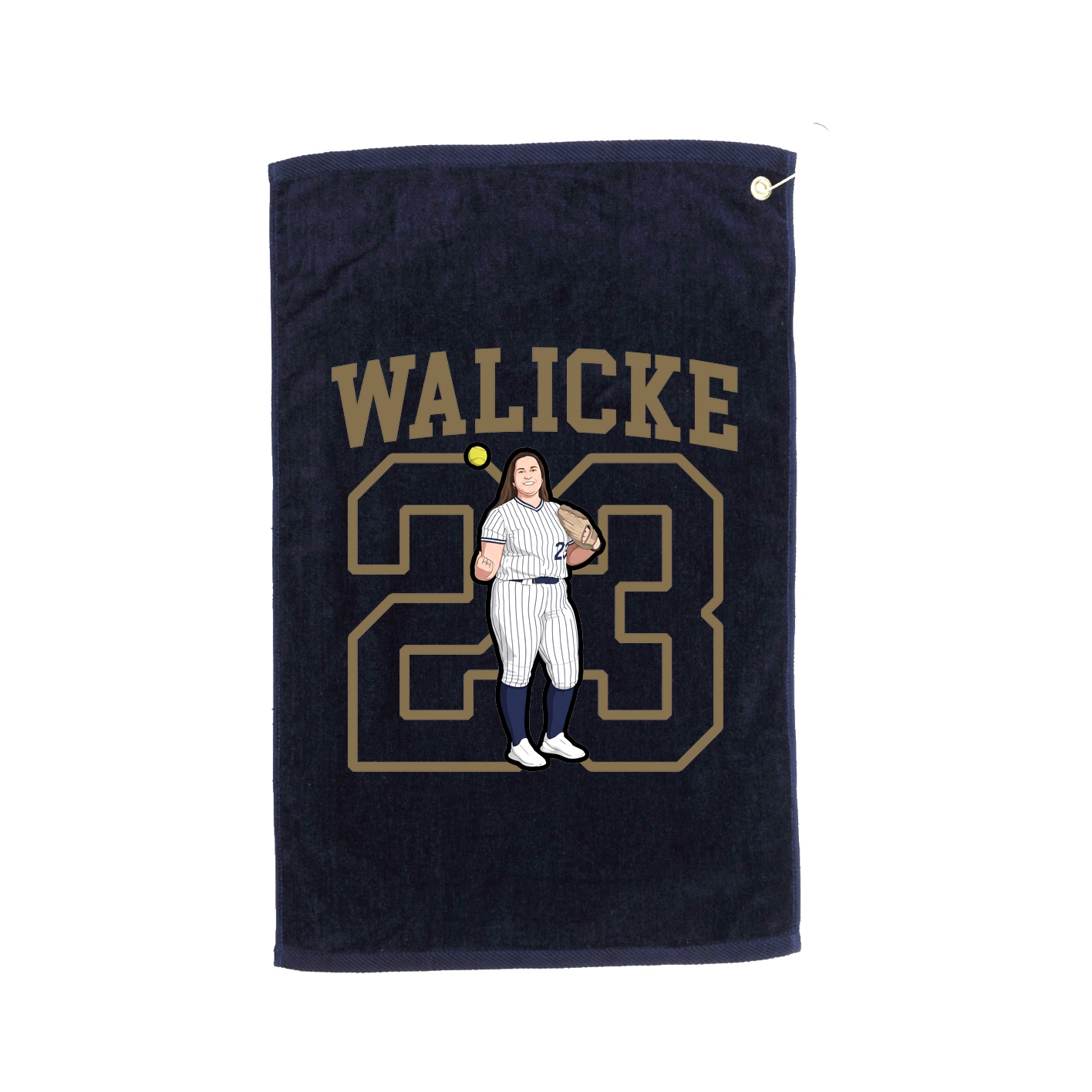 Golf Towel — Shirsey in Navy