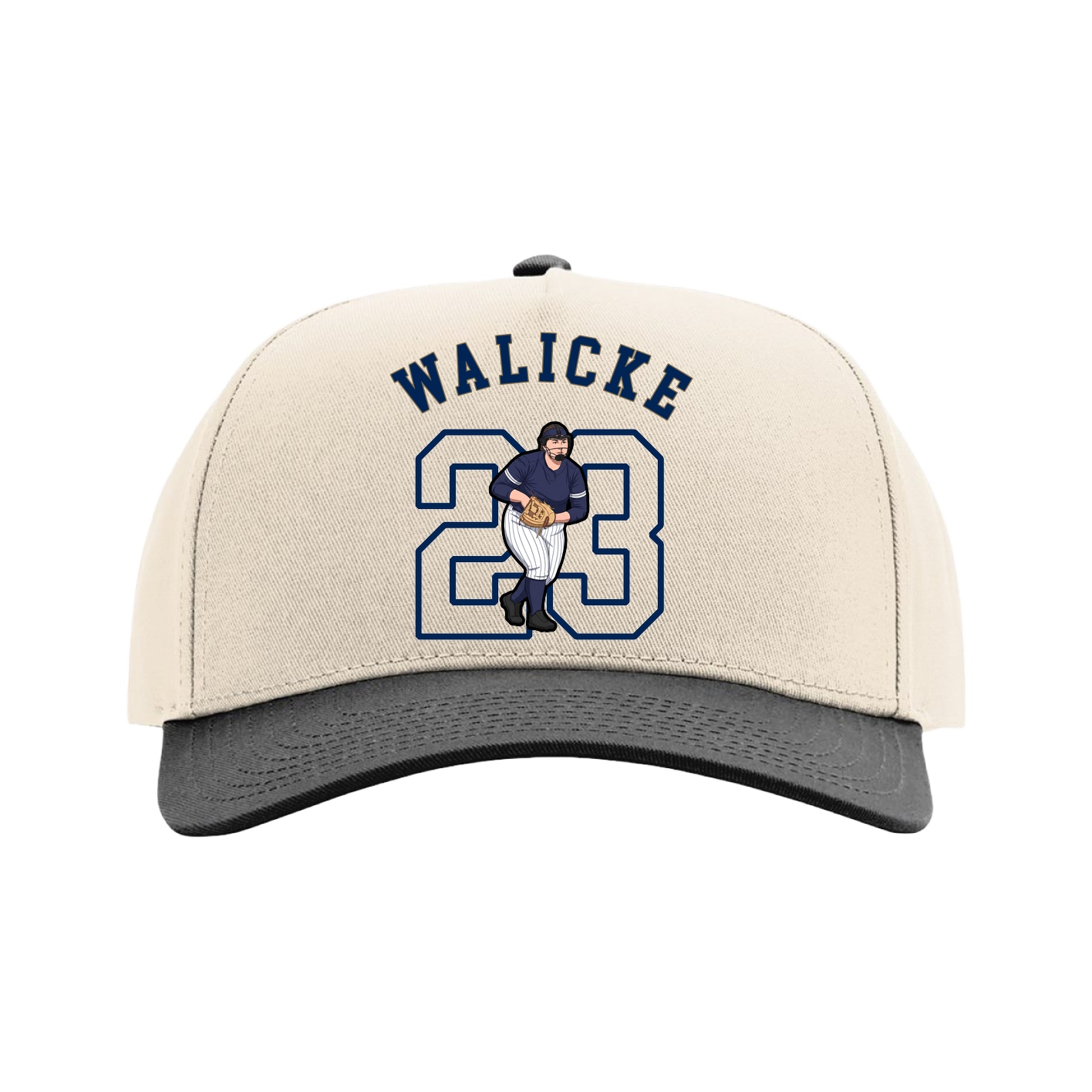 Full Fabric Five-Panel Champ Cap