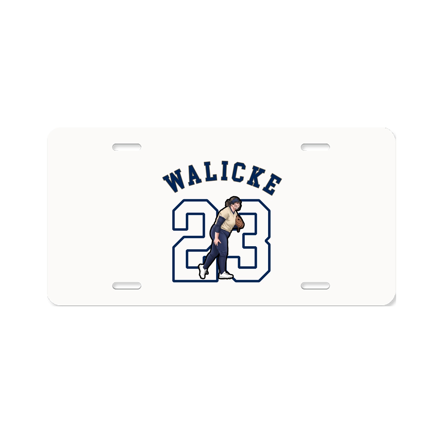License Plate — Shirsey Arch in Classic