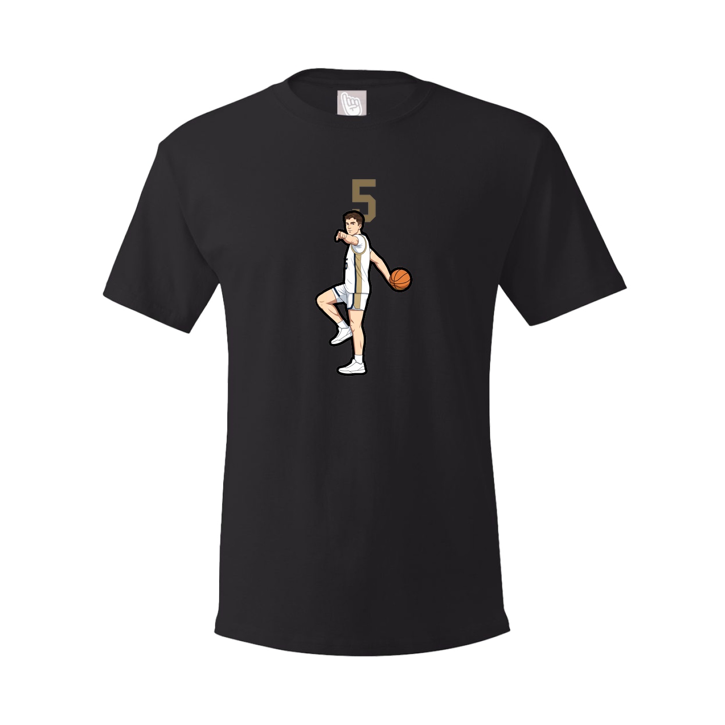 Tee — Number Top in Black