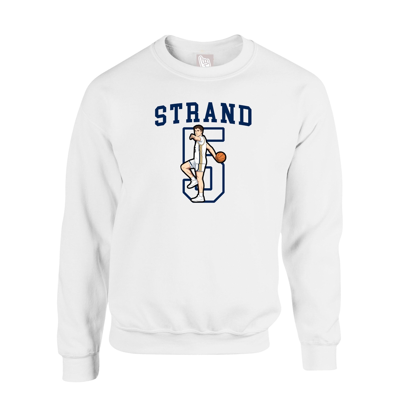 Fleece Crew — Shirsey in White