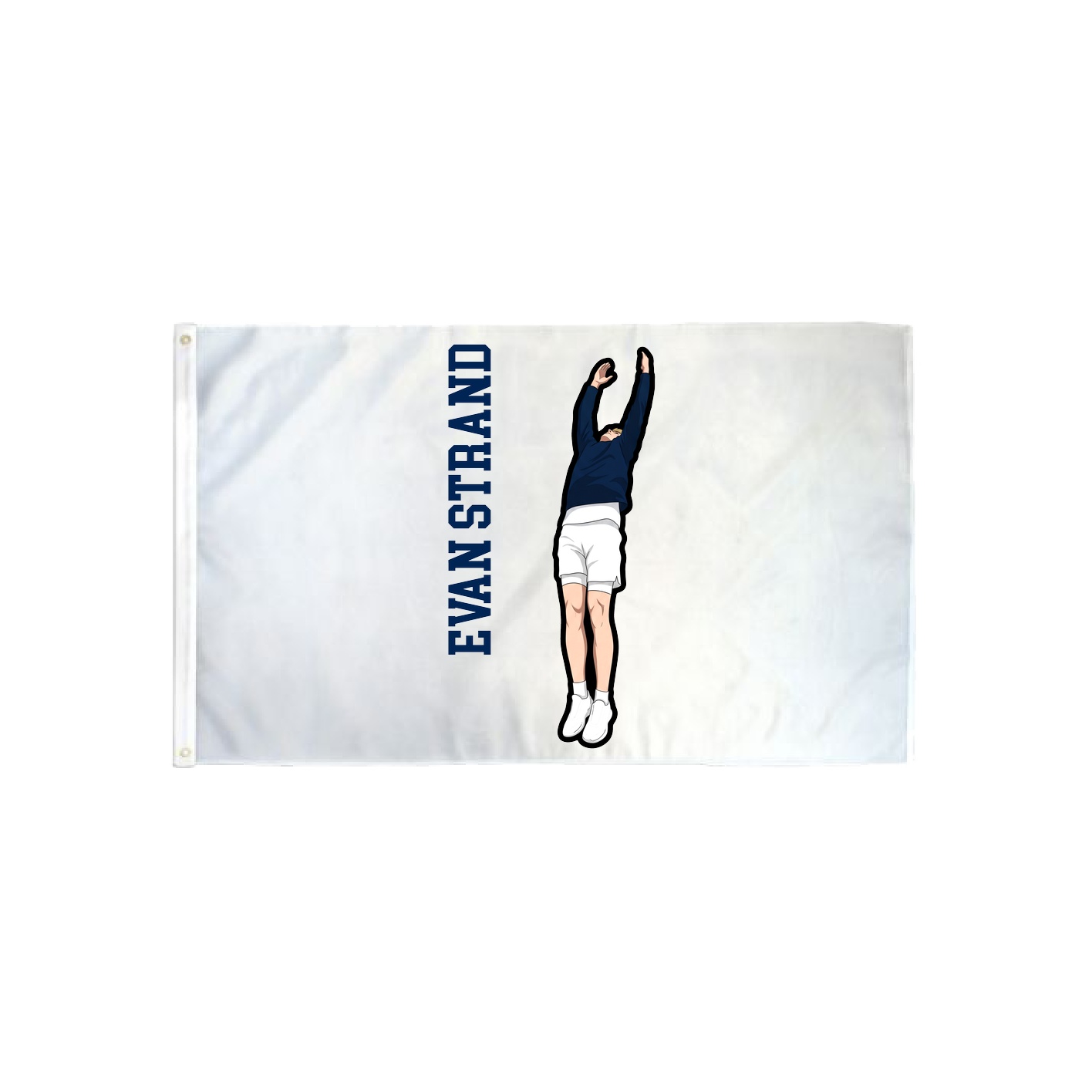3x5 Flag — Name Vertical in Classic