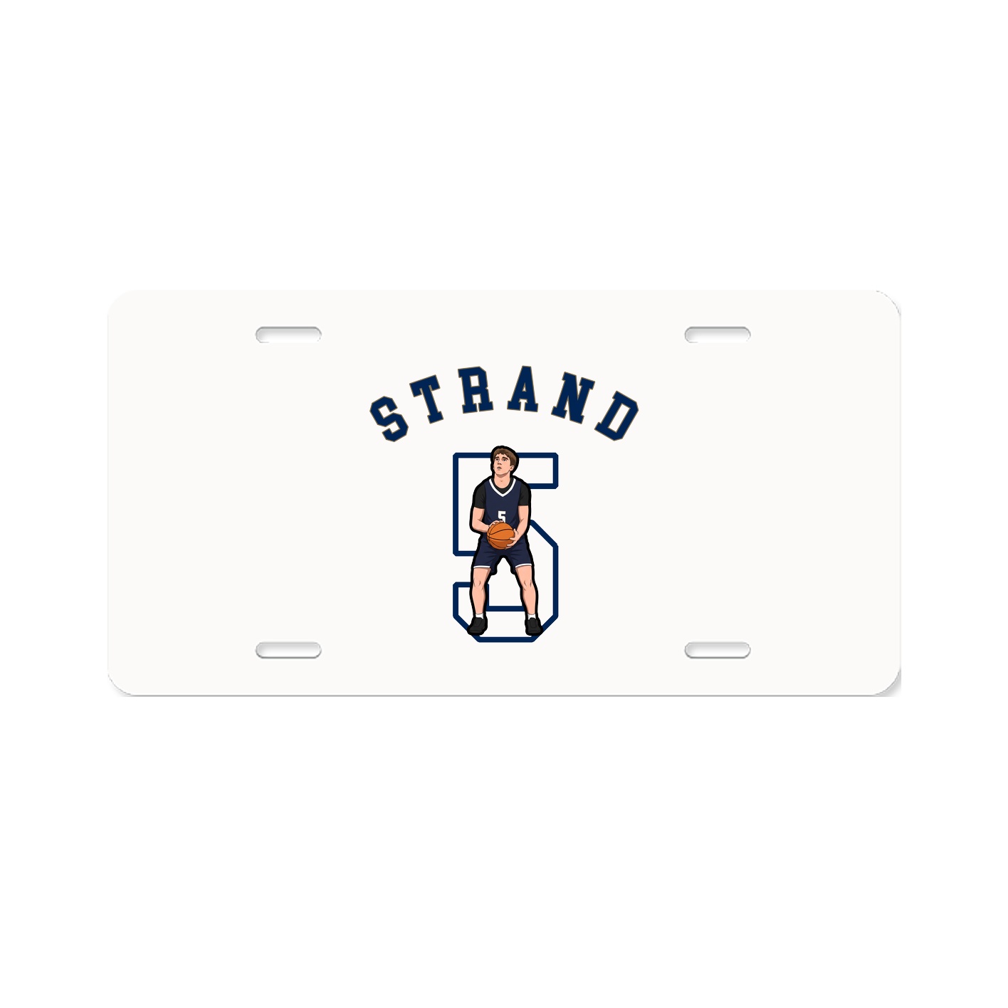 License Plate — Shirsey Arch in Classic