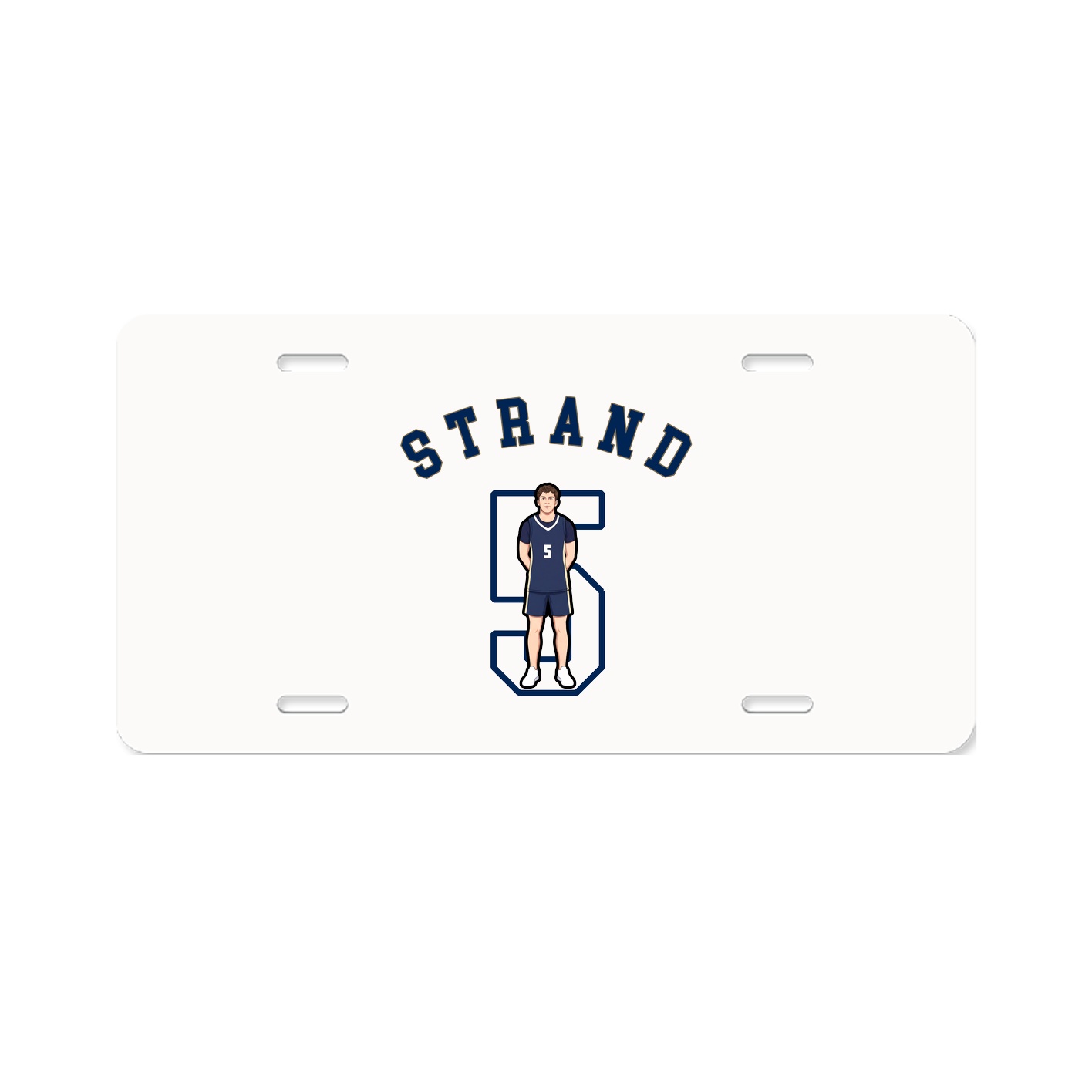 License Plate — Shirsey Arch in Classic