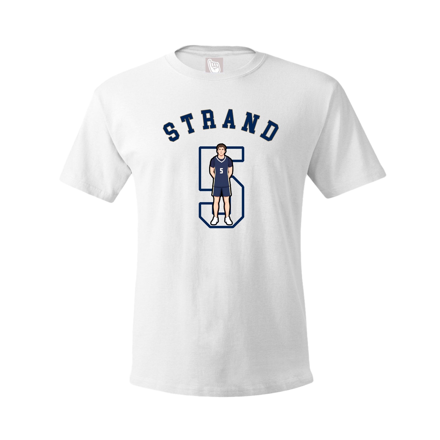 Tee — Shirsey Arch in White