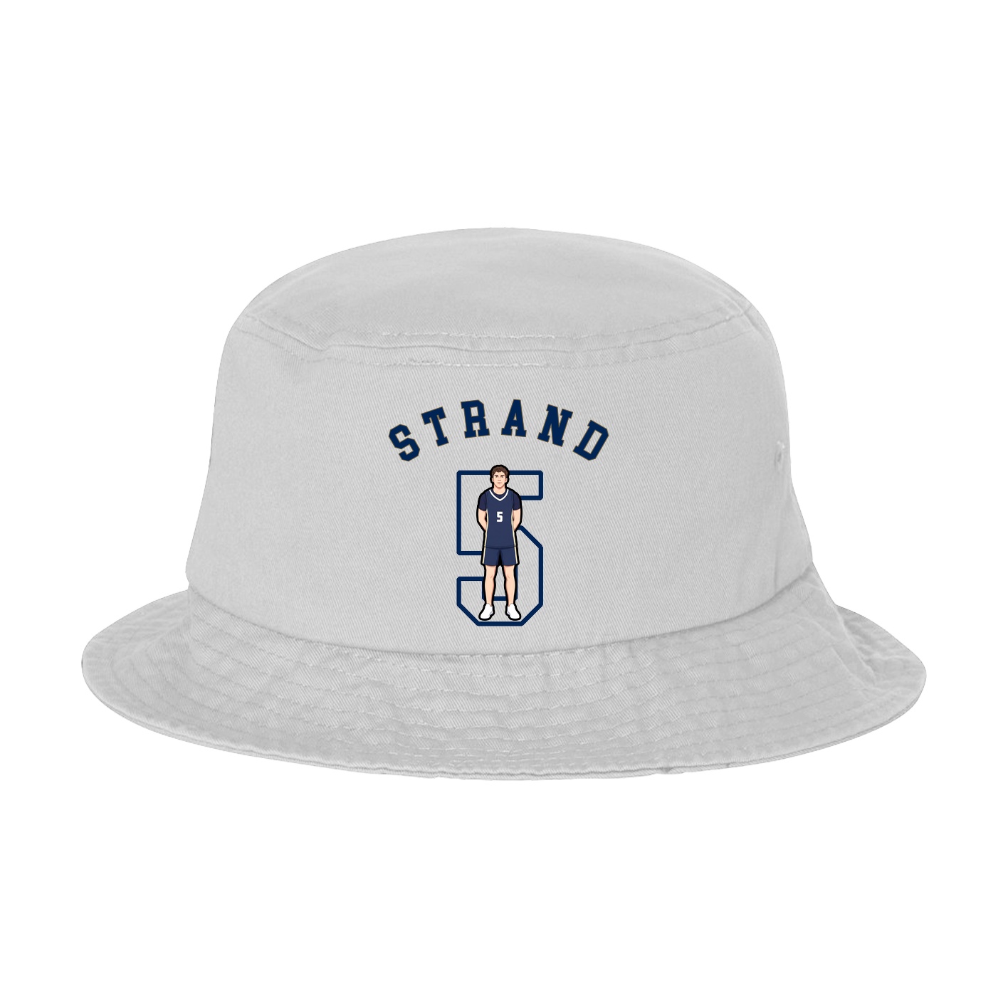 Bucket Cap — Shirsey Arch in White