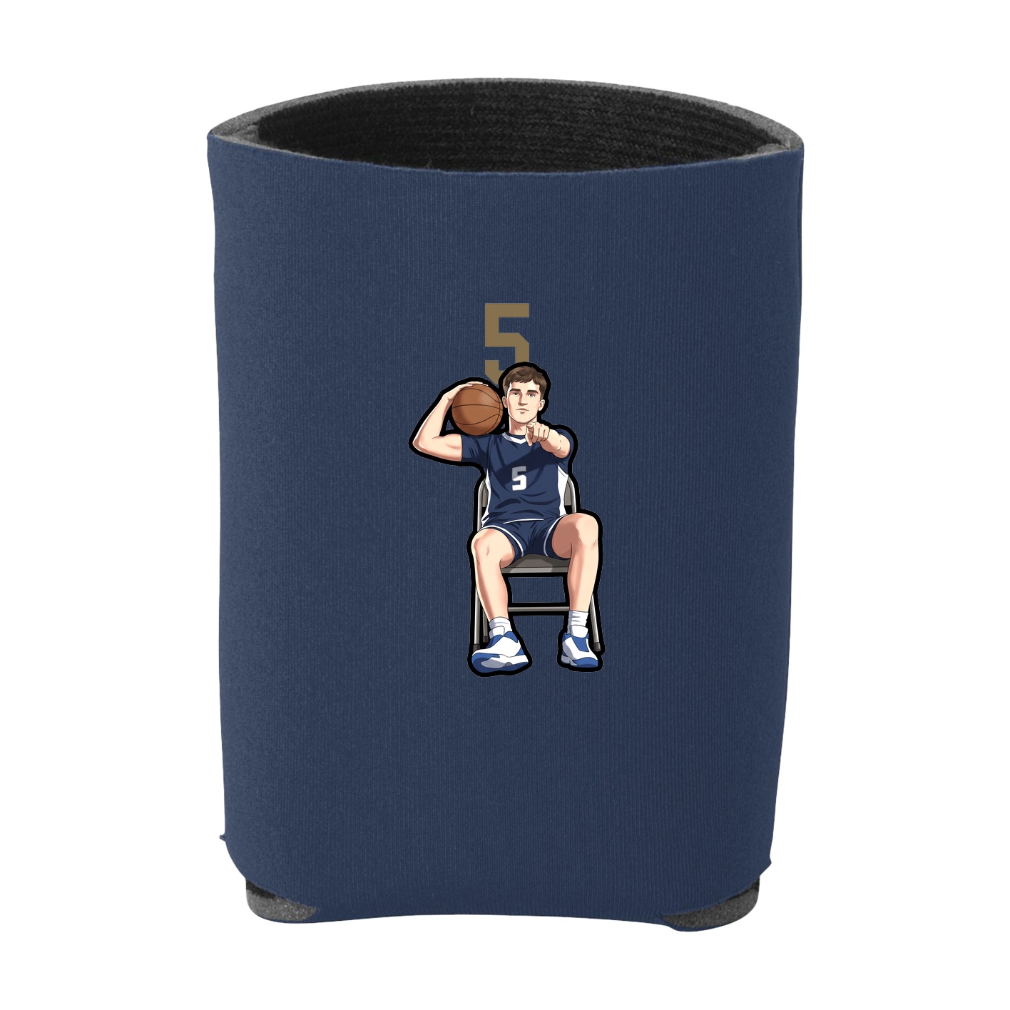 Can Holder — Number Top in Navy