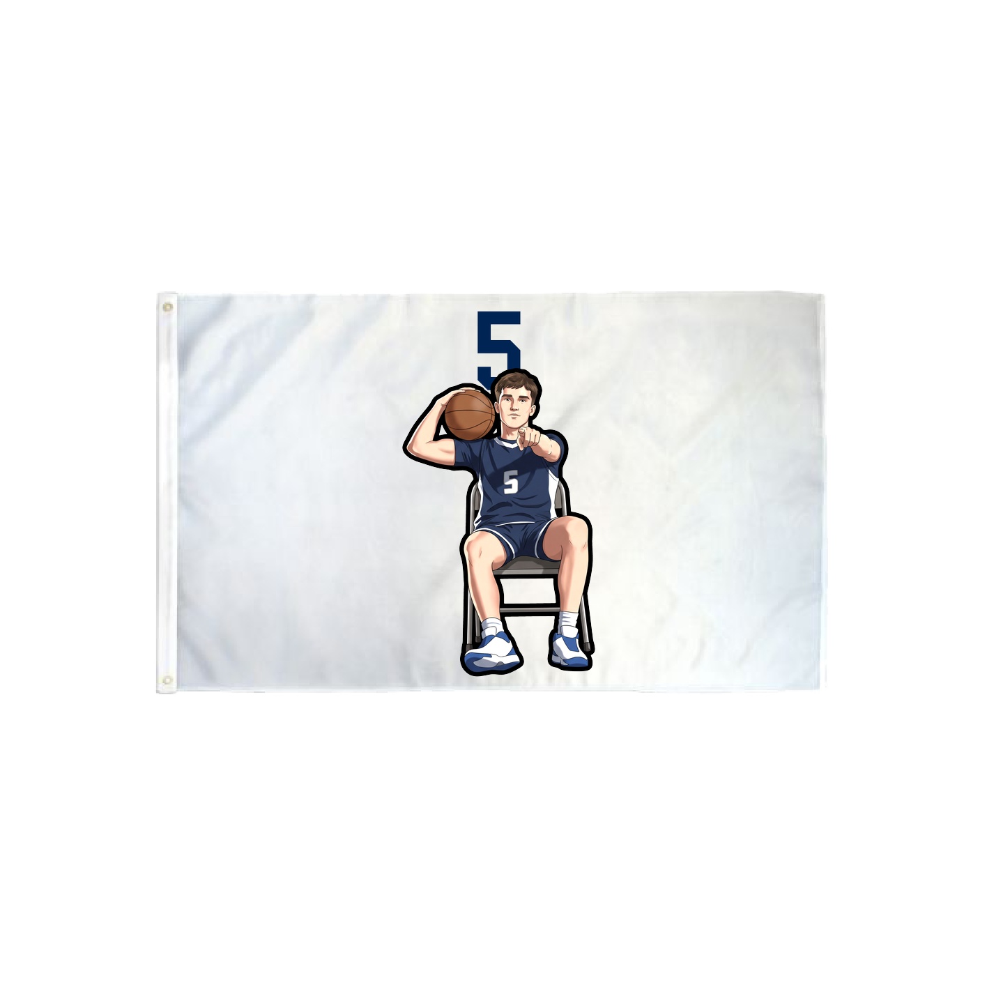 3x5 Flag — Number Top in Classic