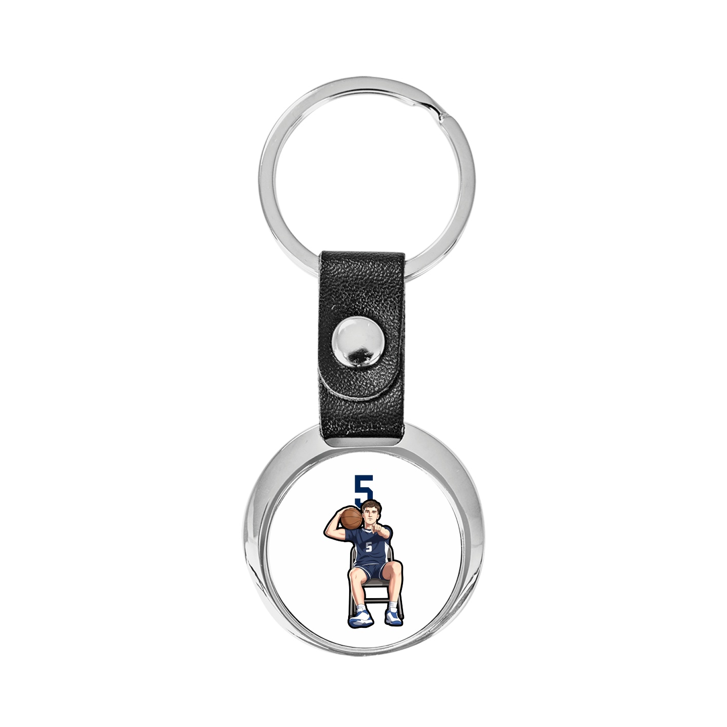 Key Chain — Number Top in Classic