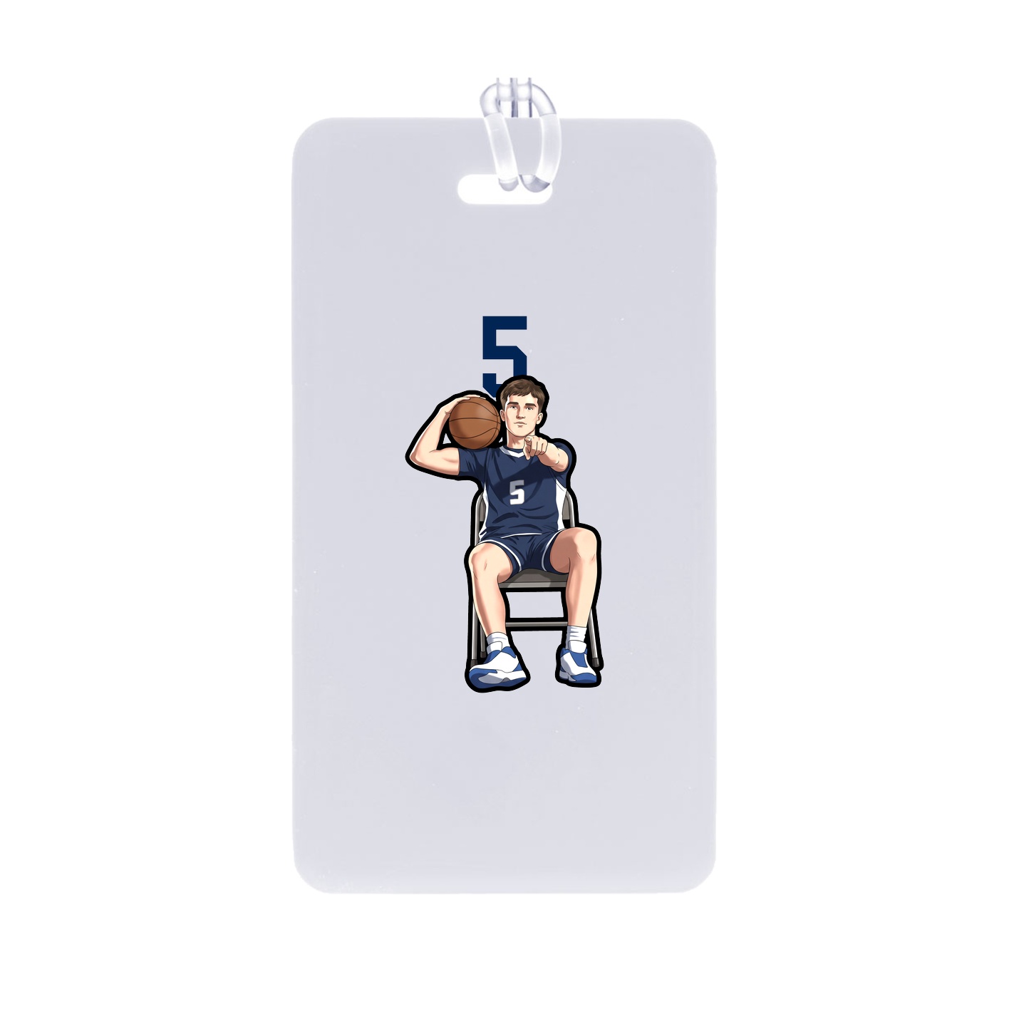 Bag Tag — Number Top in Classic