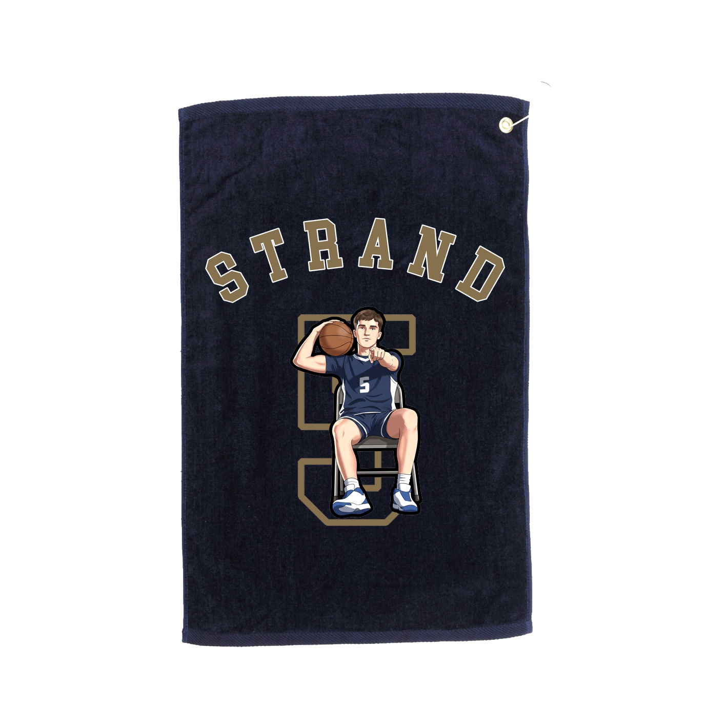 Golf Towel — Shirsey Arch in Navy