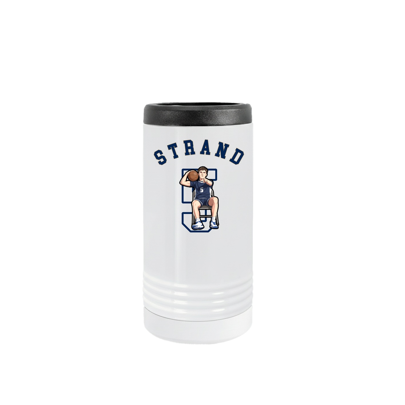 Slim Beverage Holder — Shirsey Arch in White