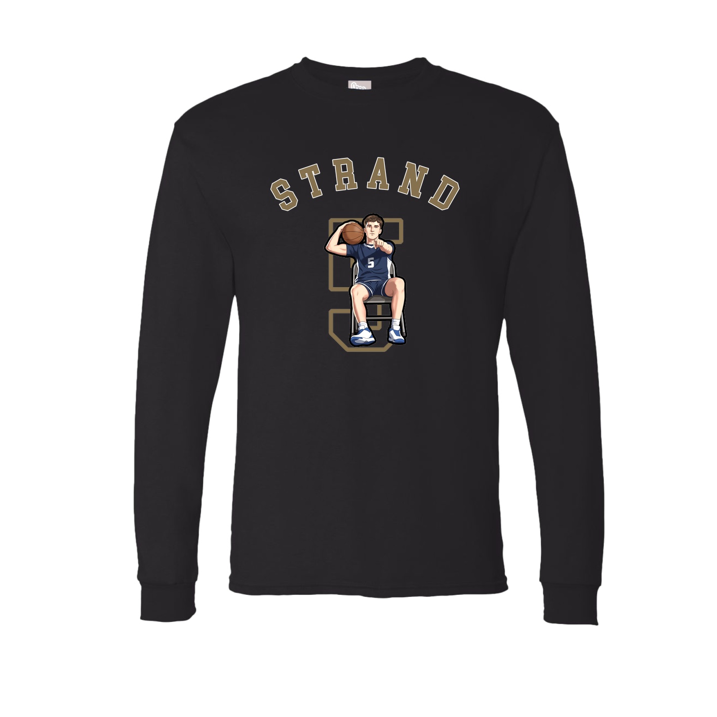 Long Sleeve Tee — Shirsey Arch in Black