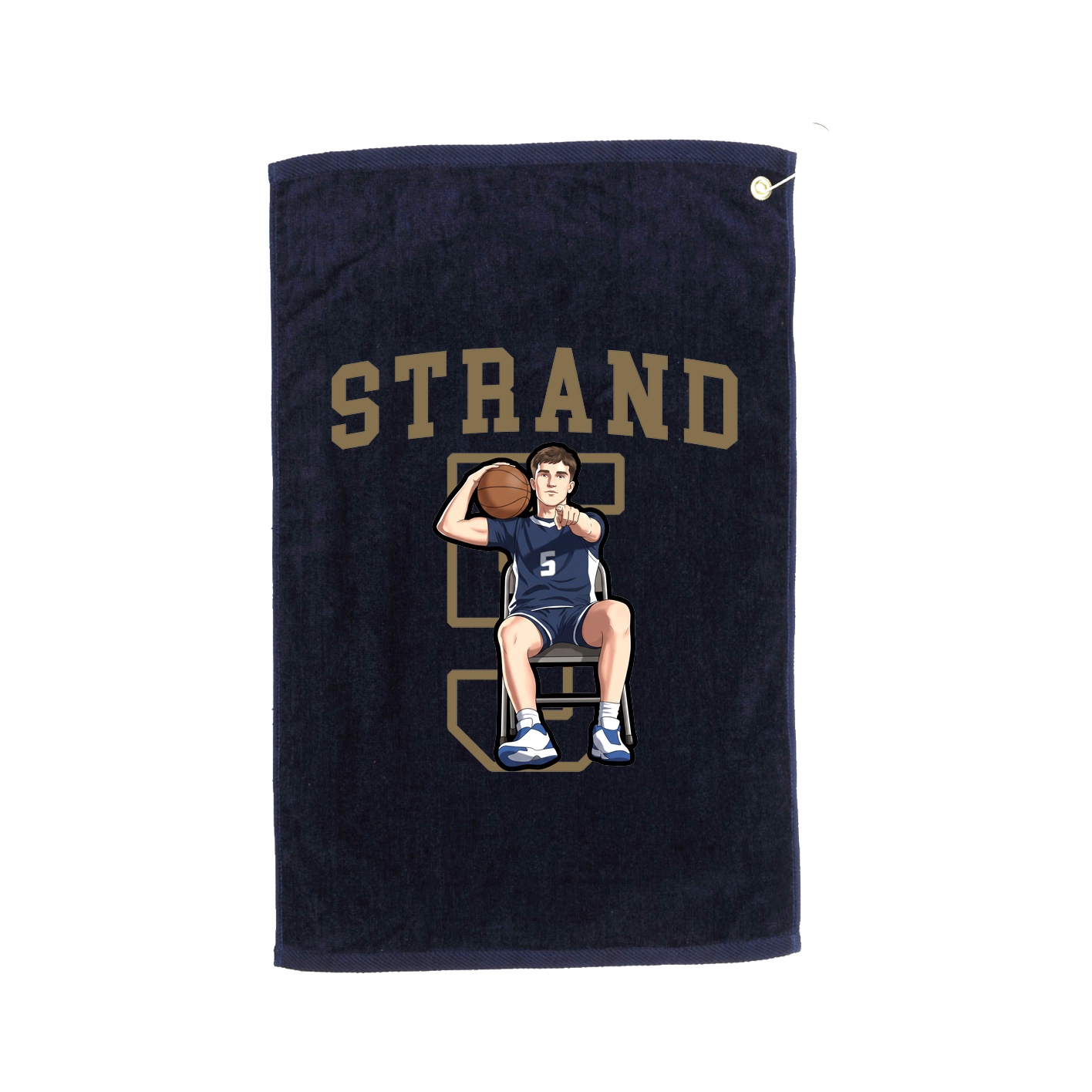 Golf Towel — Shirsey in Navy