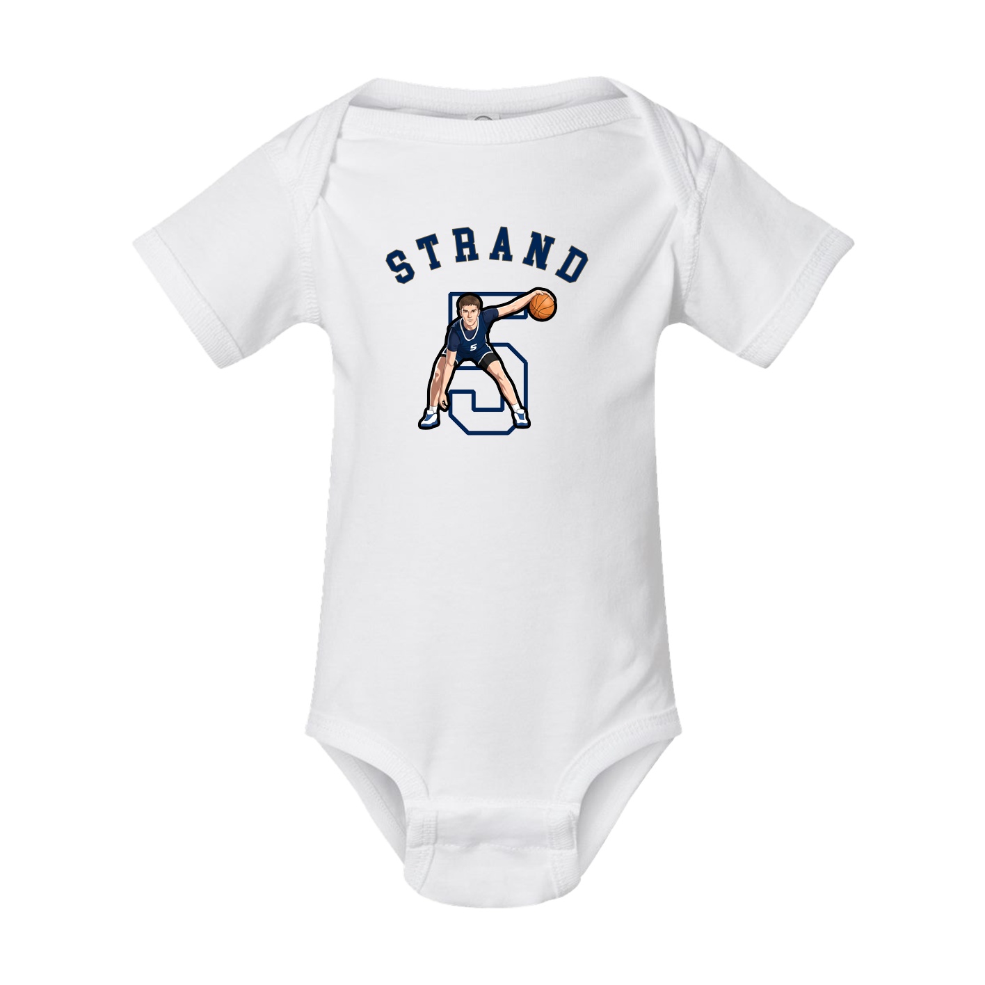 Baby Onesie — Shirsey Arch in White