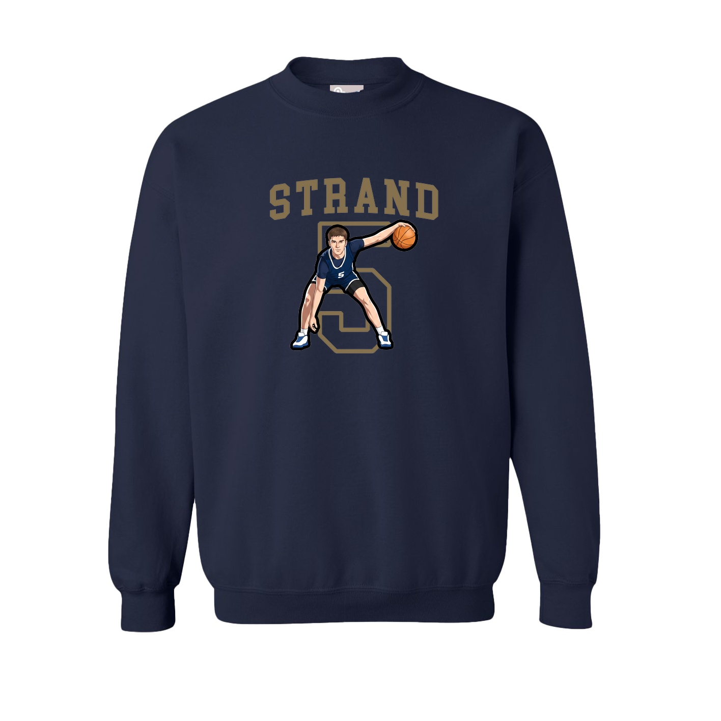 Fleece Crew — Shirsey in Navy