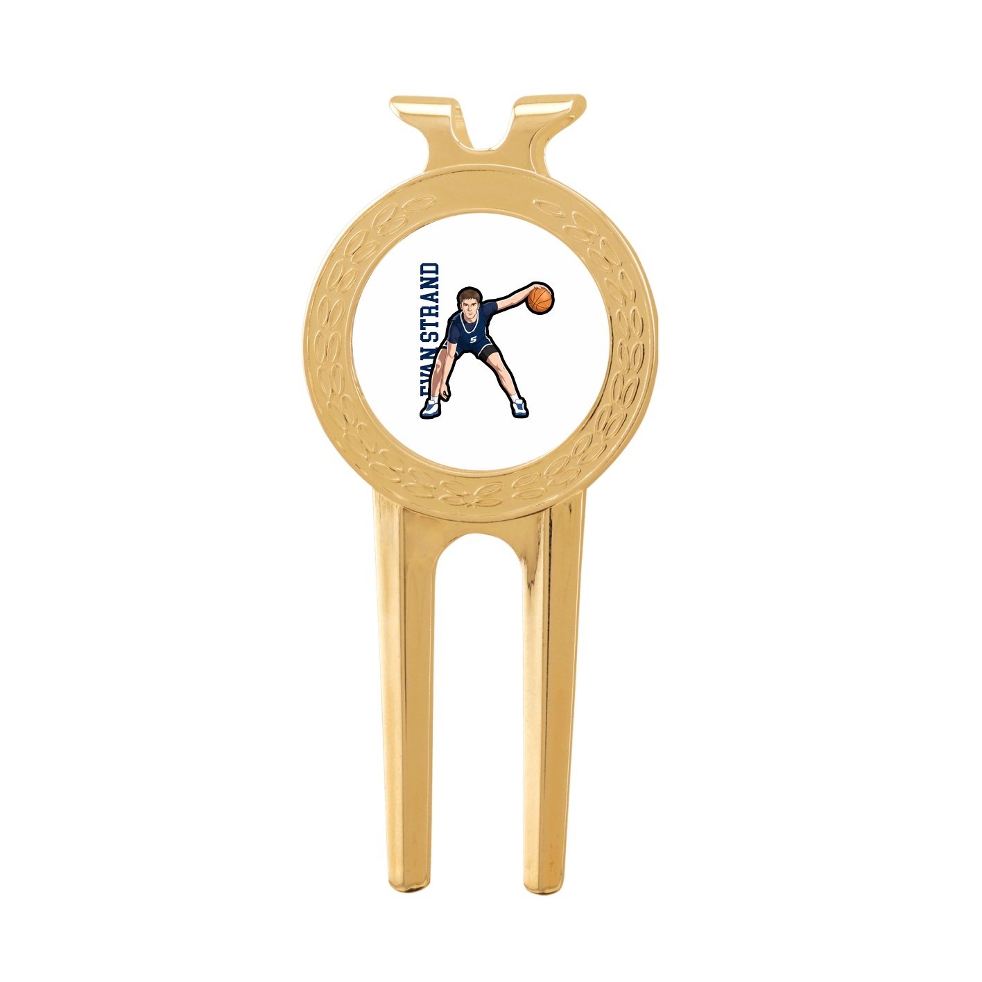 Divot Tool with Ball Marker — Name Vertical in Classic