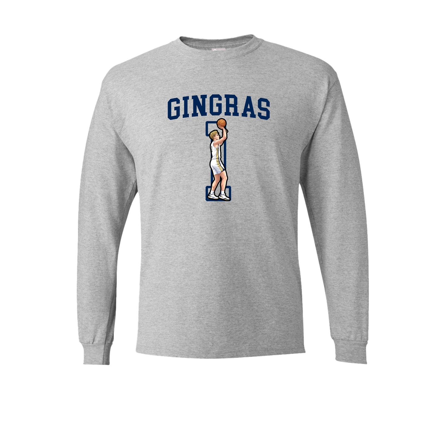 Long Sleeve Tee — Shirsey in Grey