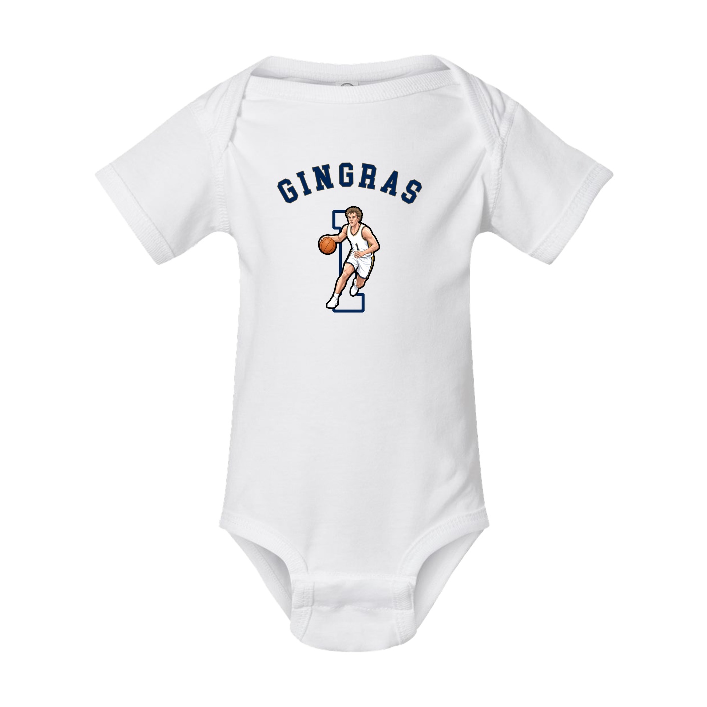 Baby Onesie — Shirsey Arch in White