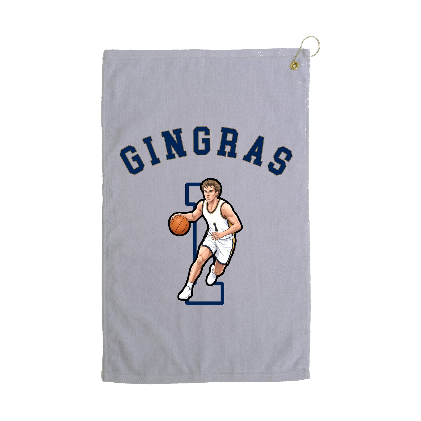 Golf Towel — Shirsey Arch in Grey