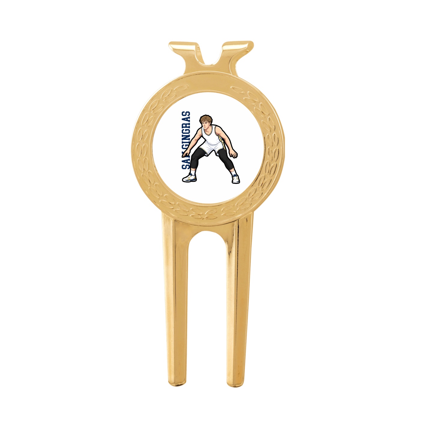 Divot Tool with Ball Marker — Name Vertical in Classic