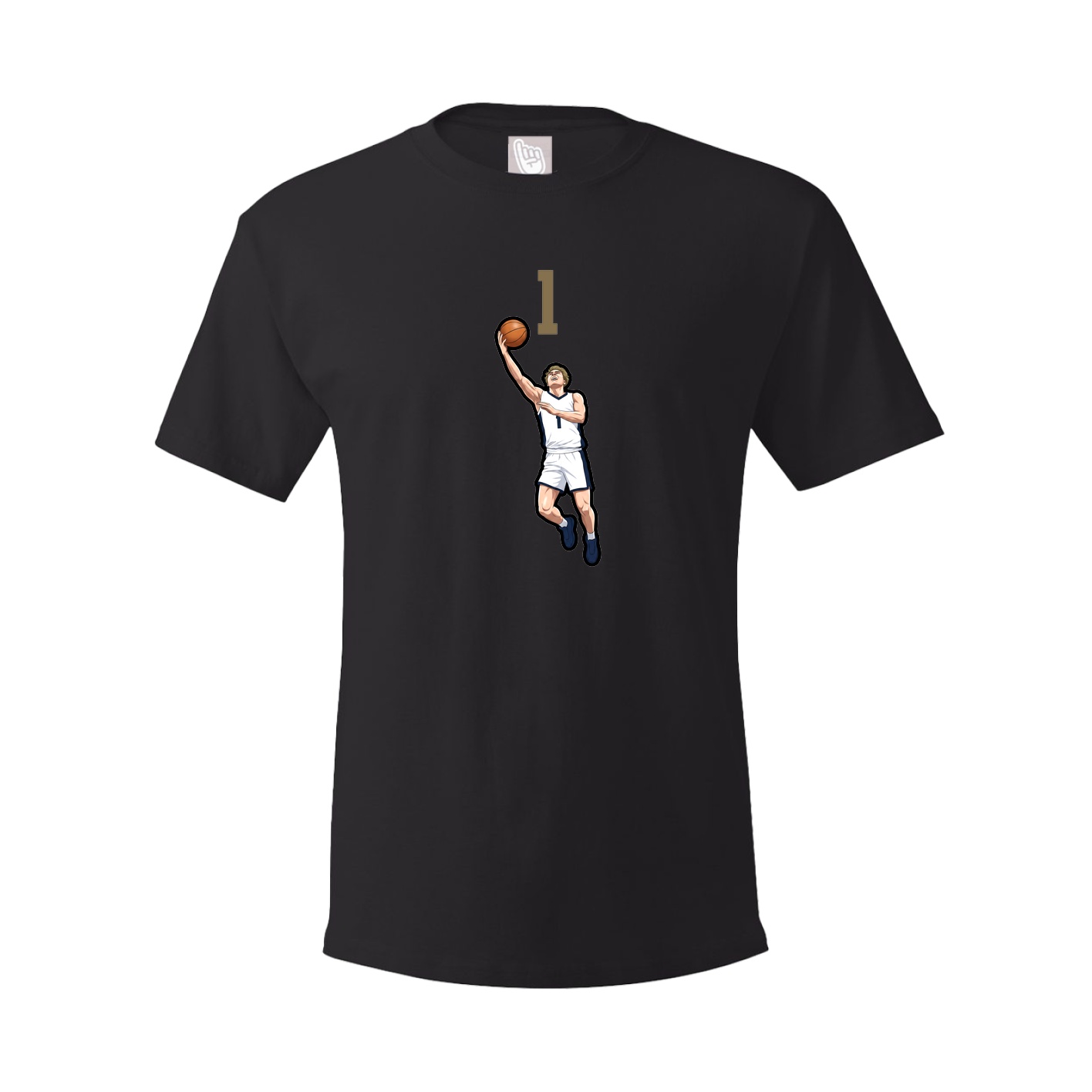 Tee — Number Top in Black