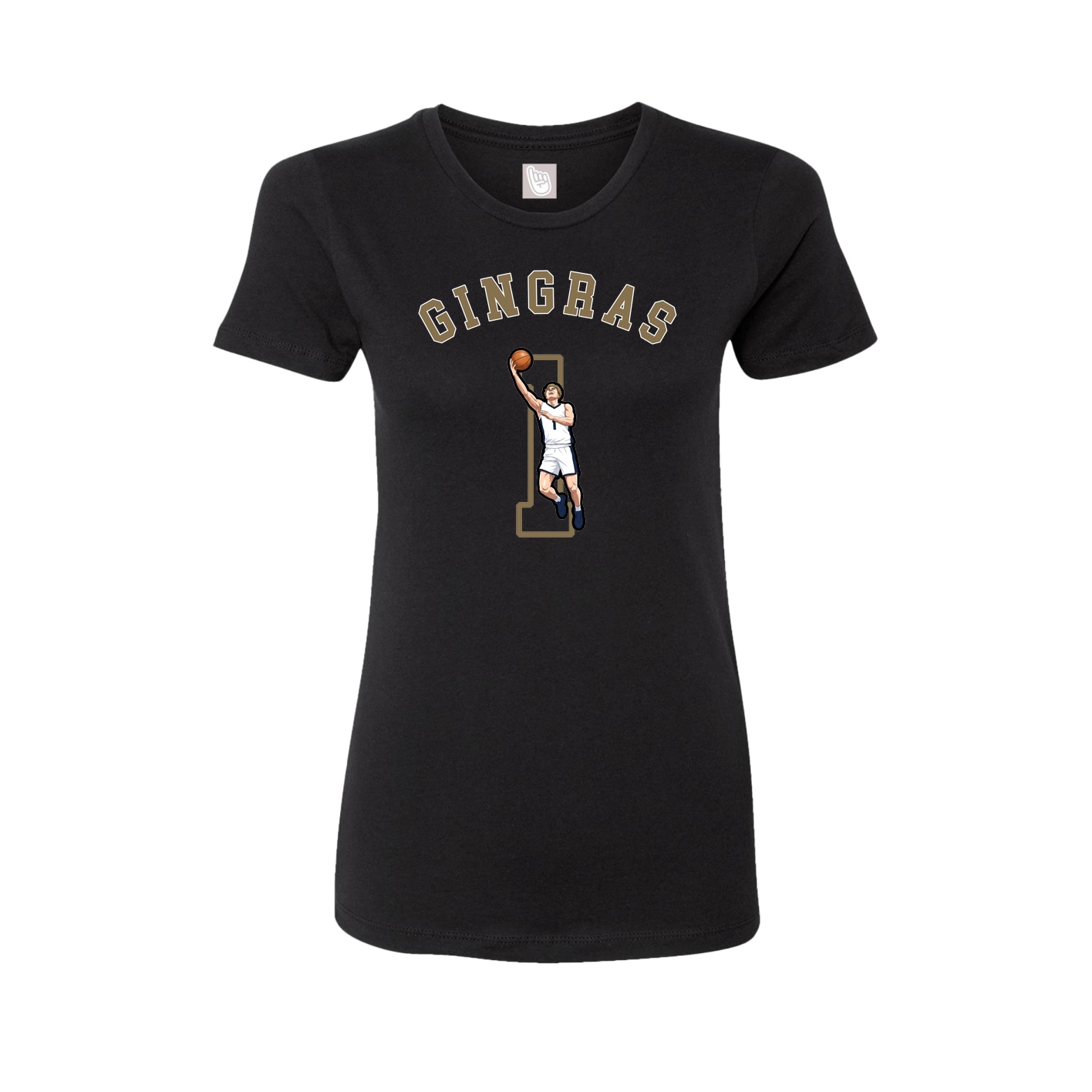 Womens Tee — Shirsey Arch in Black