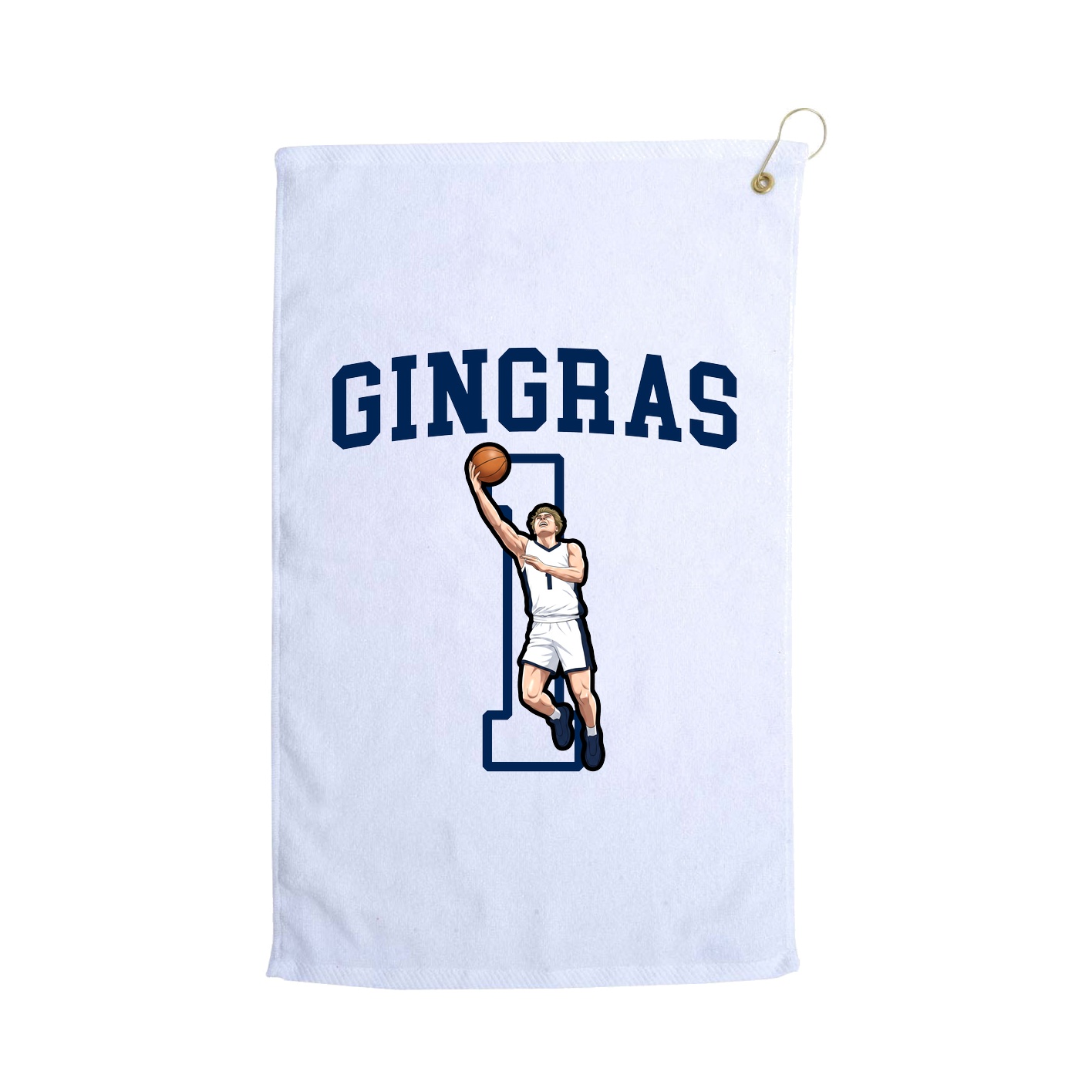 Golf Towel — Shirsey in White