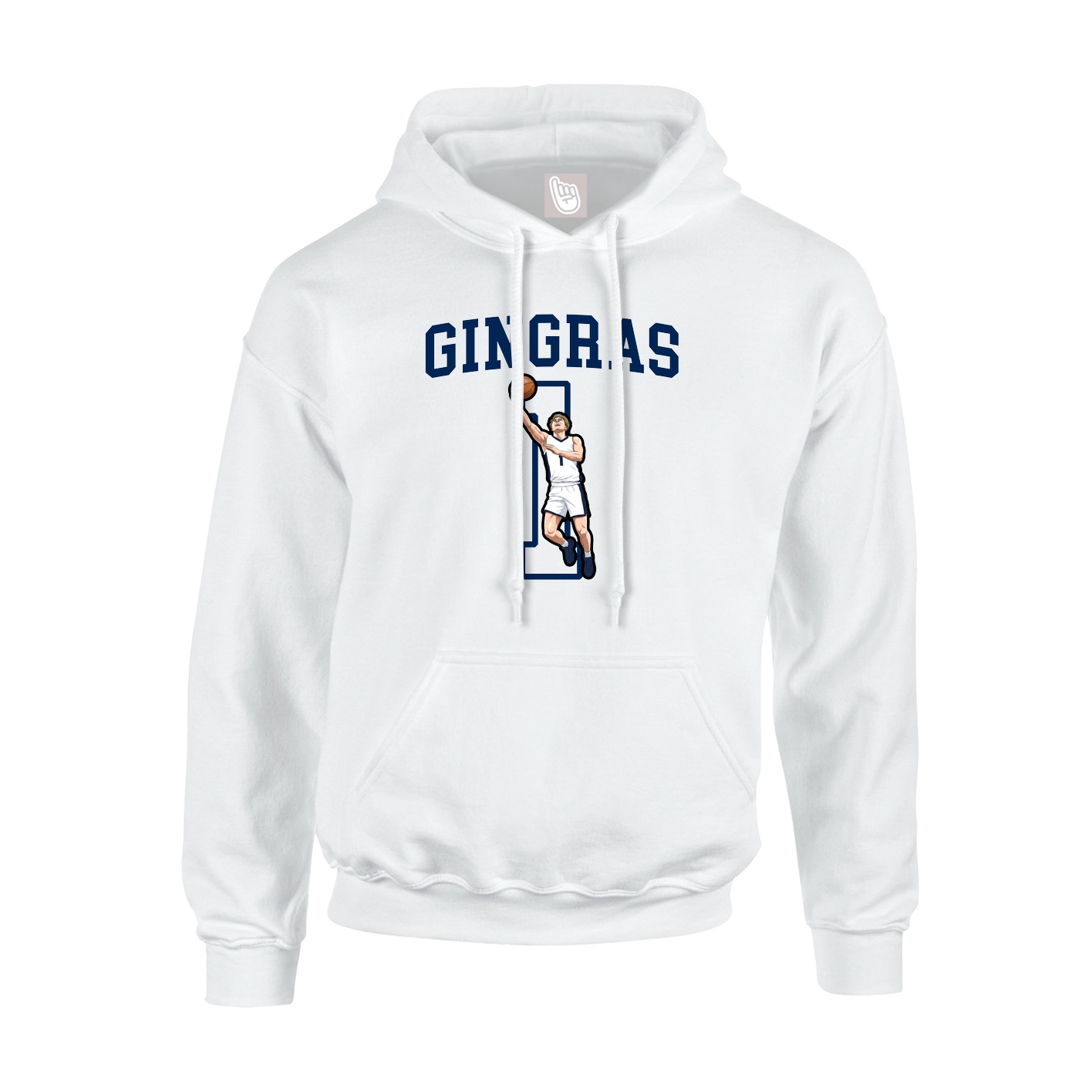 Youth Hoodie — Shirsey in White