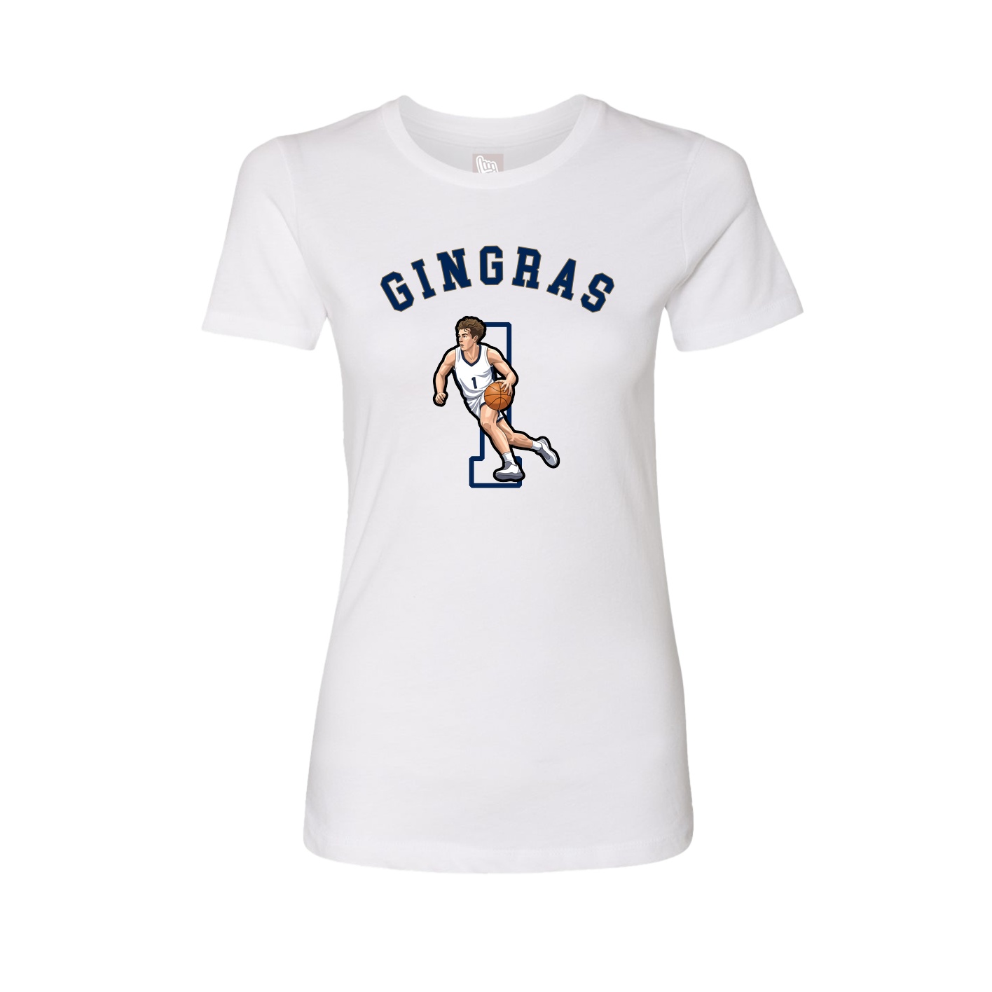 Womens Tee — Shirsey Arch in White