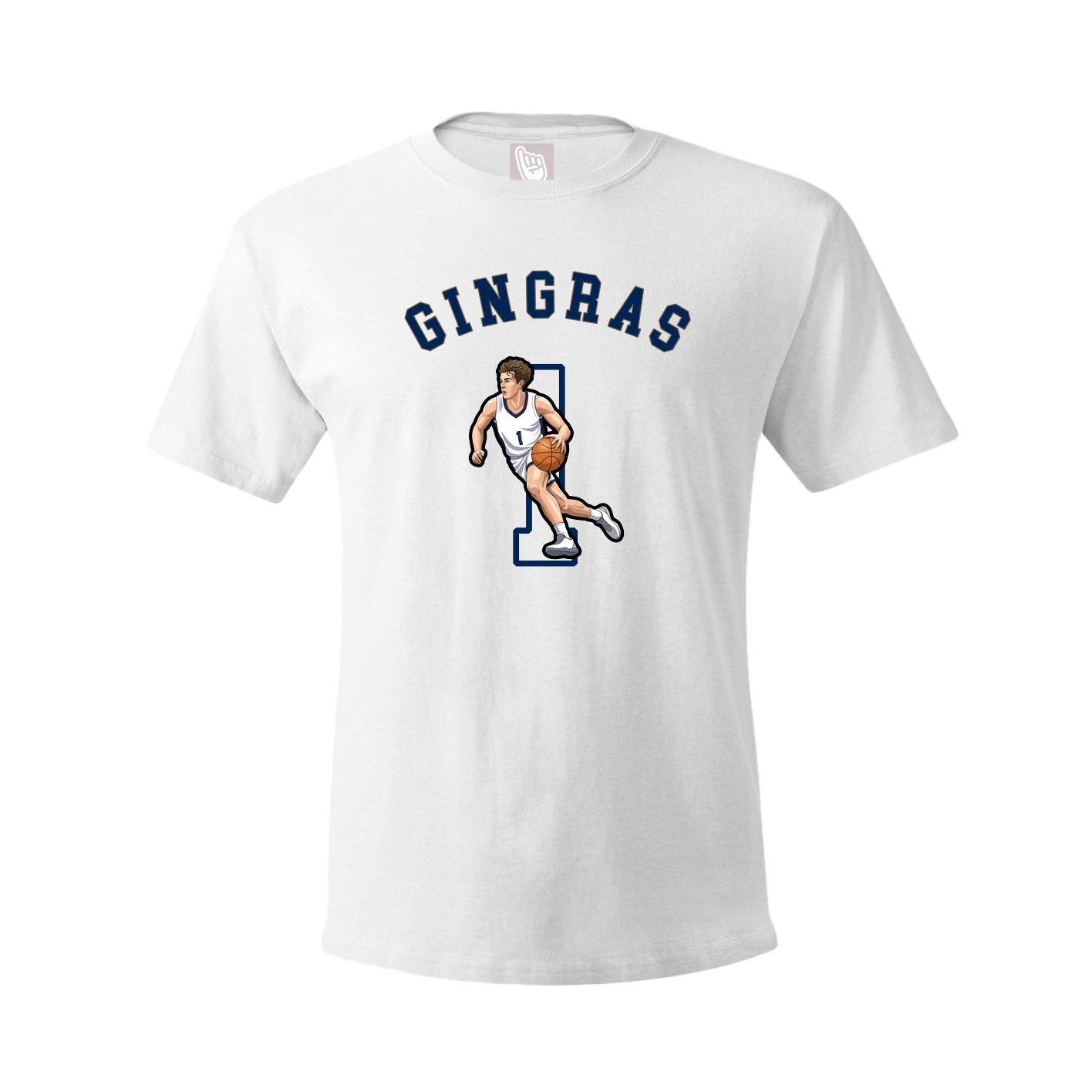 Youth Tee — Shirsey Arch in White