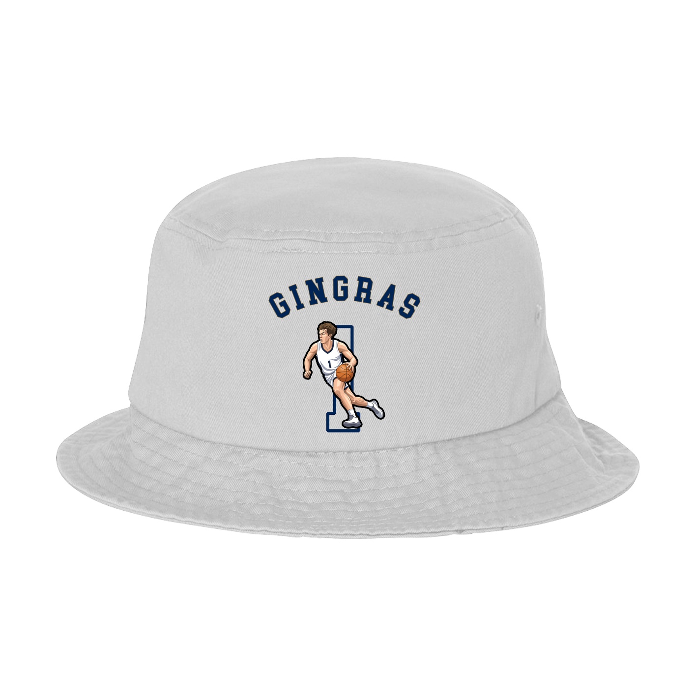 Bucket Cap — Shirsey Arch in White
