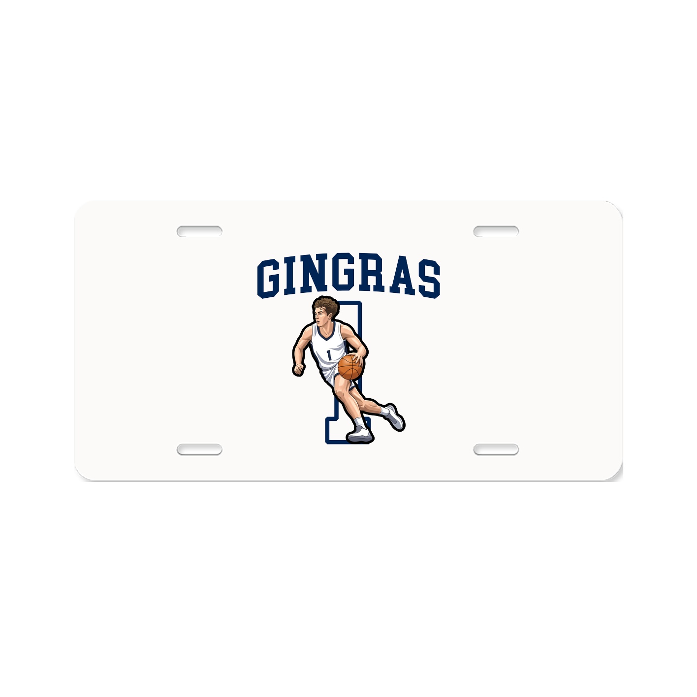 Aluminum License Plate