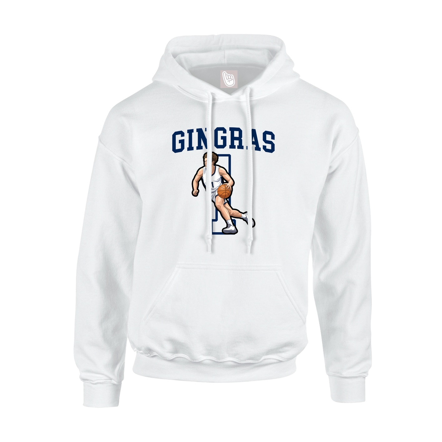 Youth Hoodie — Shirsey in White