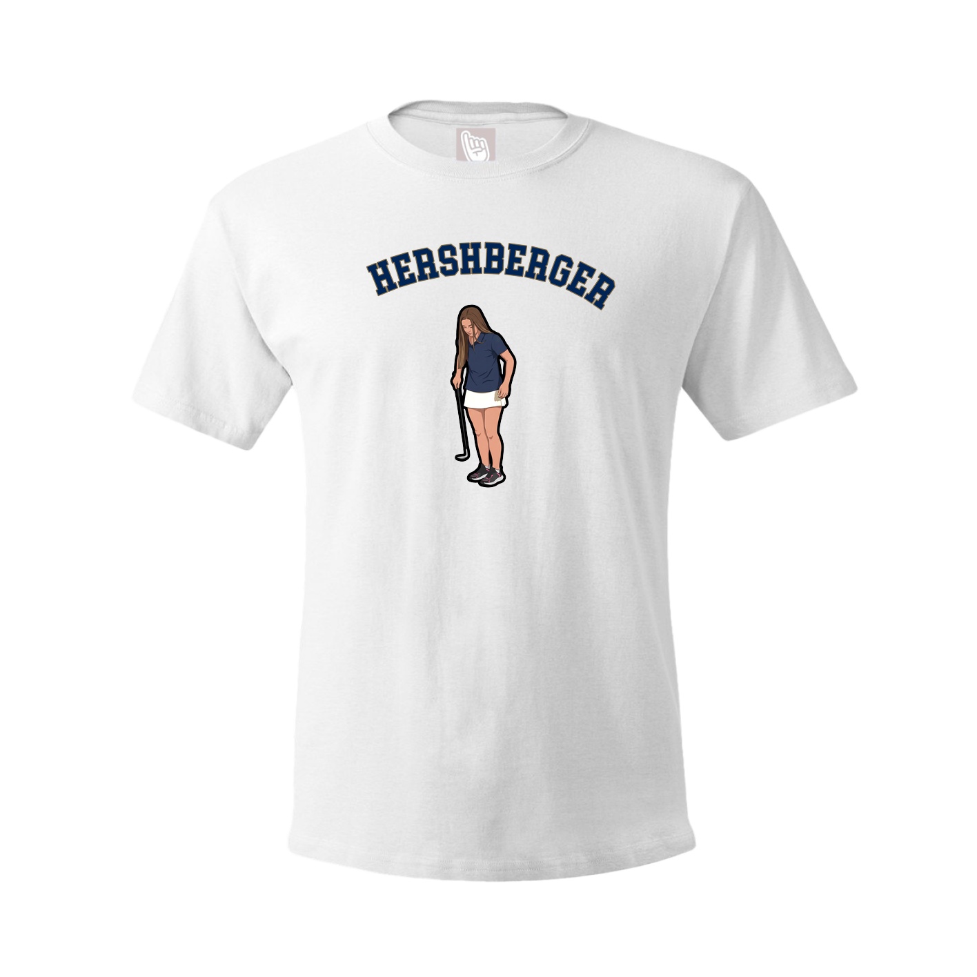 Tee — Shirsey Arch in White