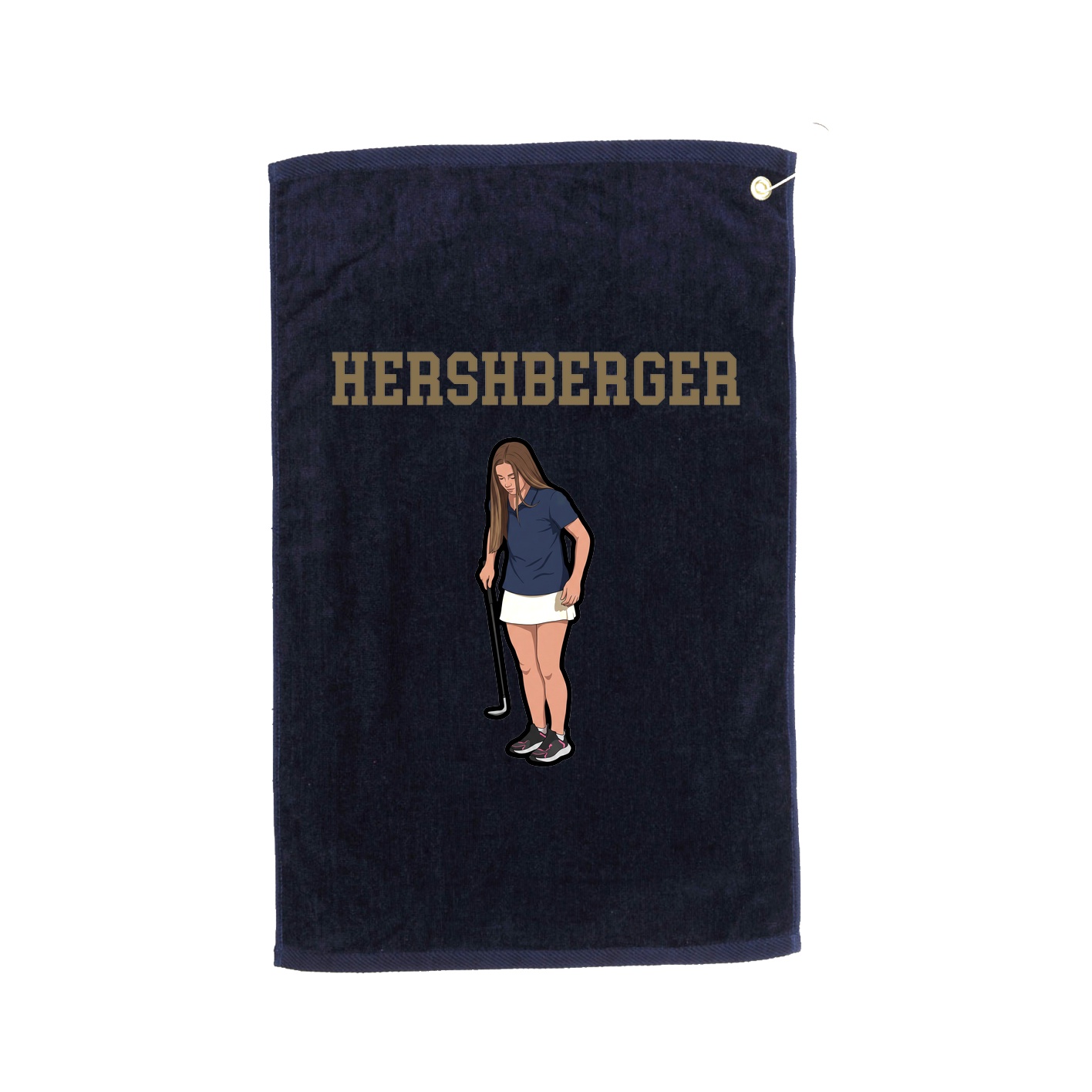 Golf Towel — Shirsey in Navy