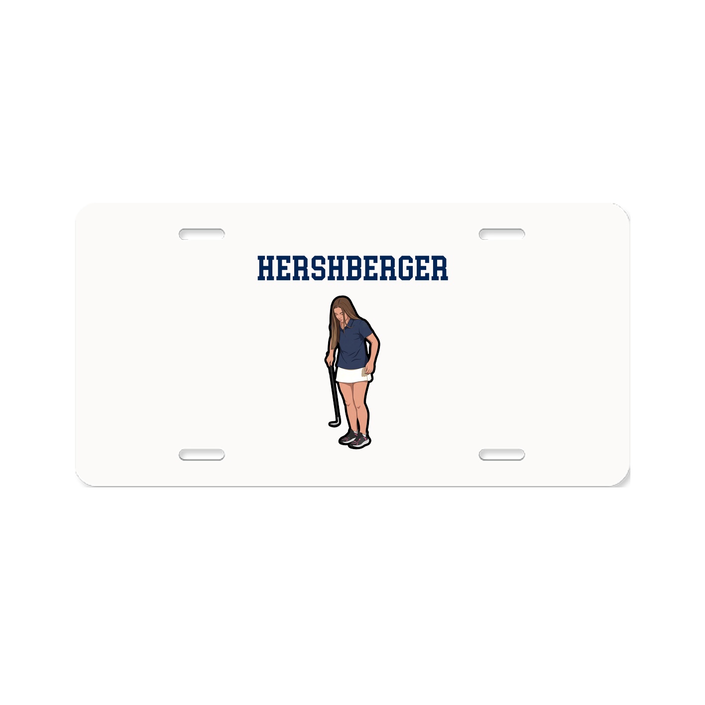 License Plate — Shirsey in Classic