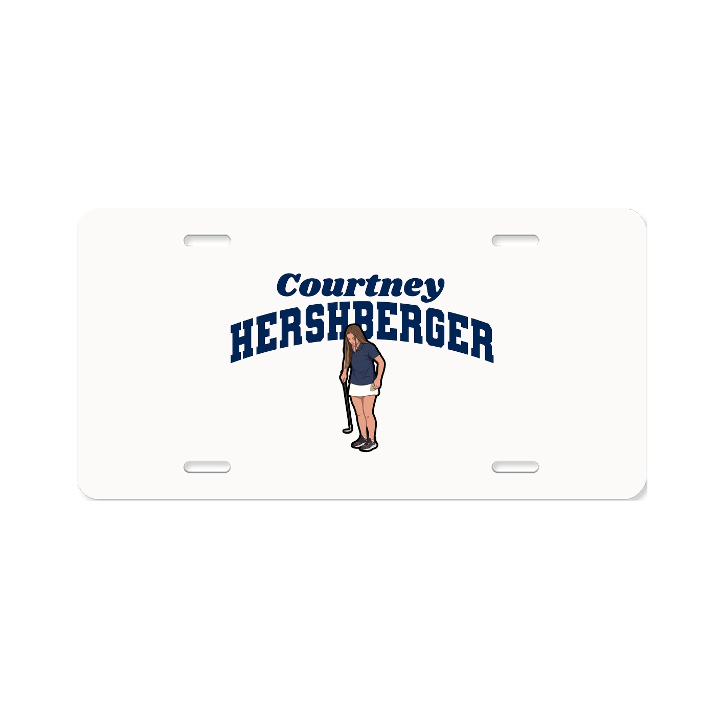 License Plate — Signature Arch in Classic