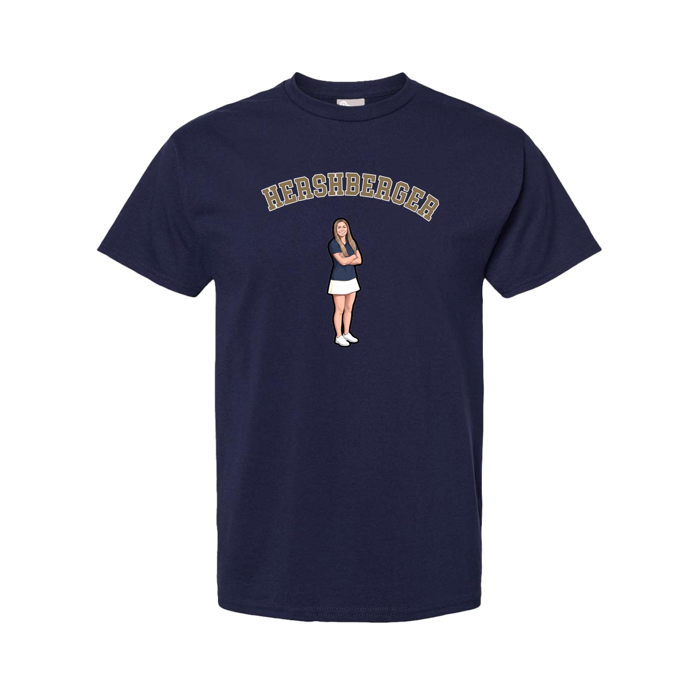 Tee — Shirsey Arch in Navy